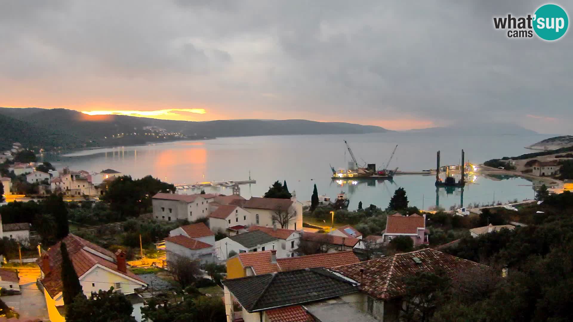 Spletna kamera v živo Martinšćica – otok Cres – Hrvaška