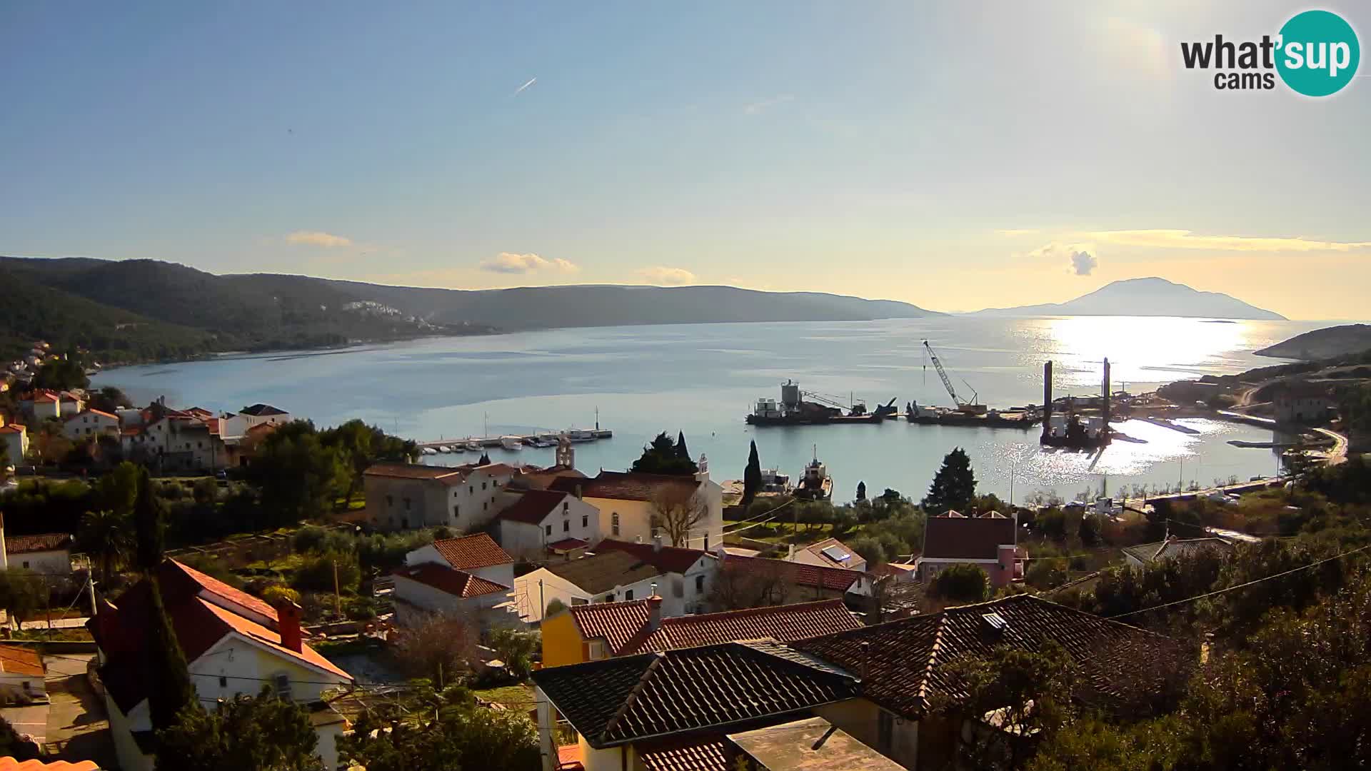 Spletna kamera v živo Martinšćica – otok Cres – Hrvaška