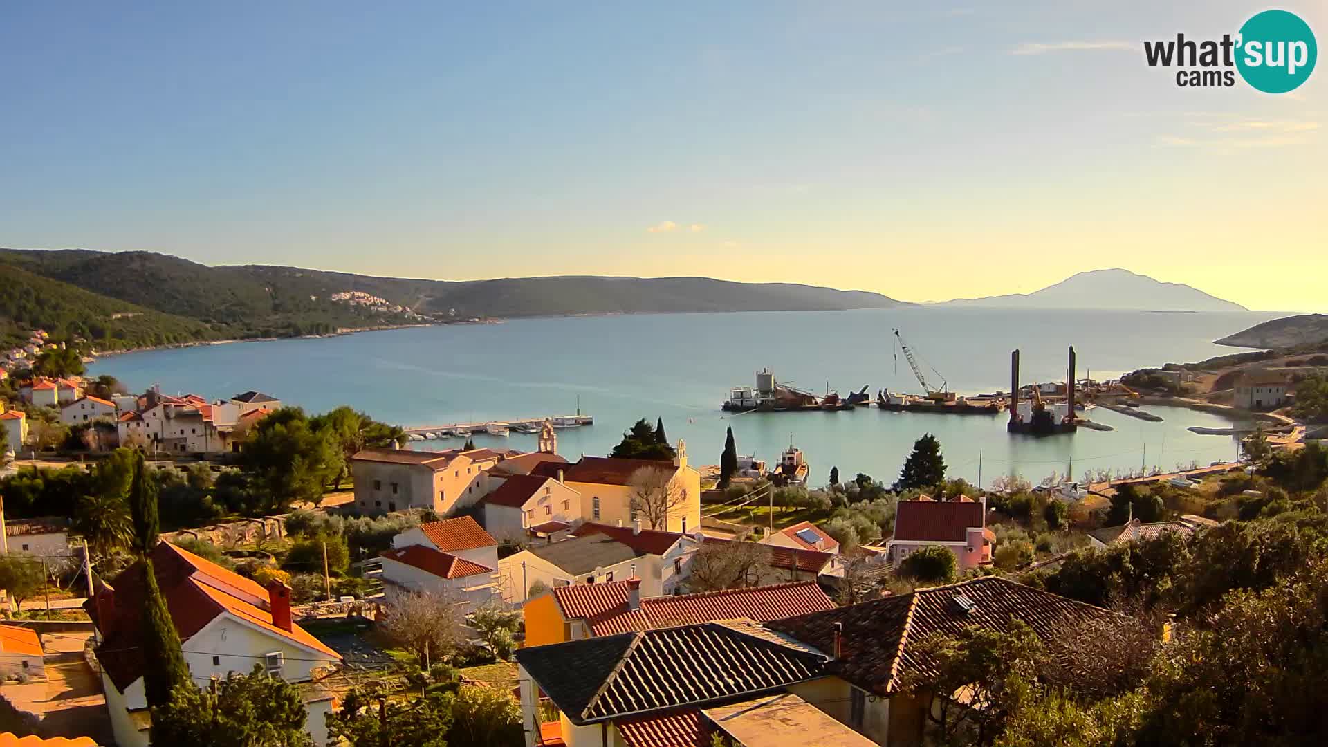 Spletna kamera v živo Martinšćica – otok Cres – Hrvaška