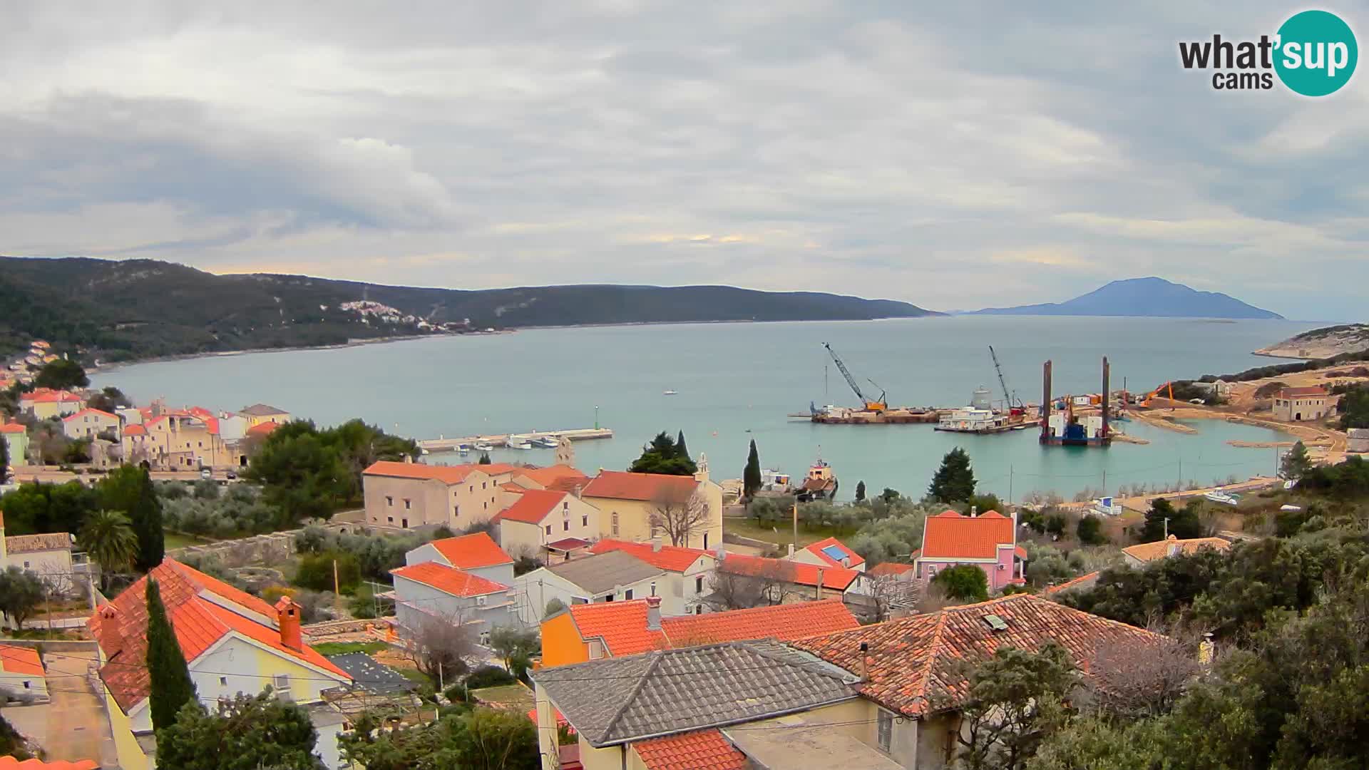 Spletna kamera v živo Martinšćica – otok Cres – Hrvaška