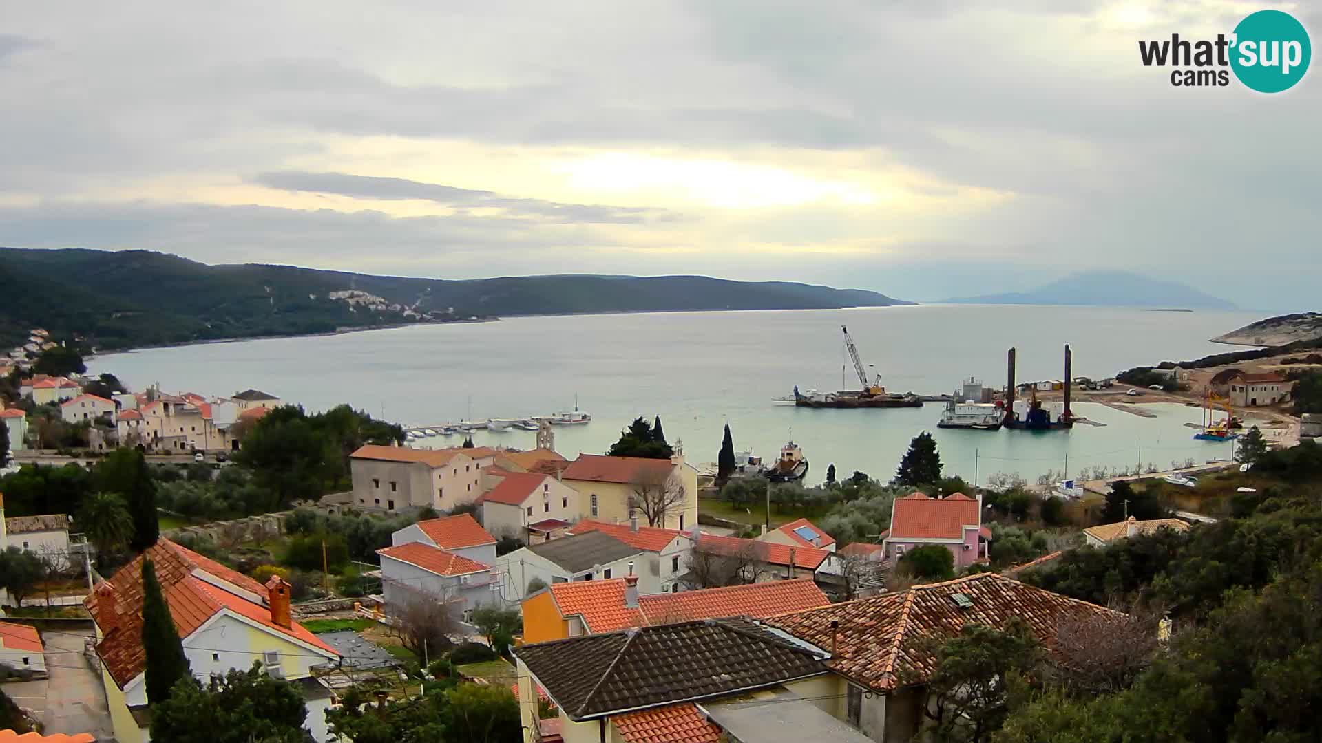 Spletna kamera v živo Martinšćica – otok Cres – Hrvaška