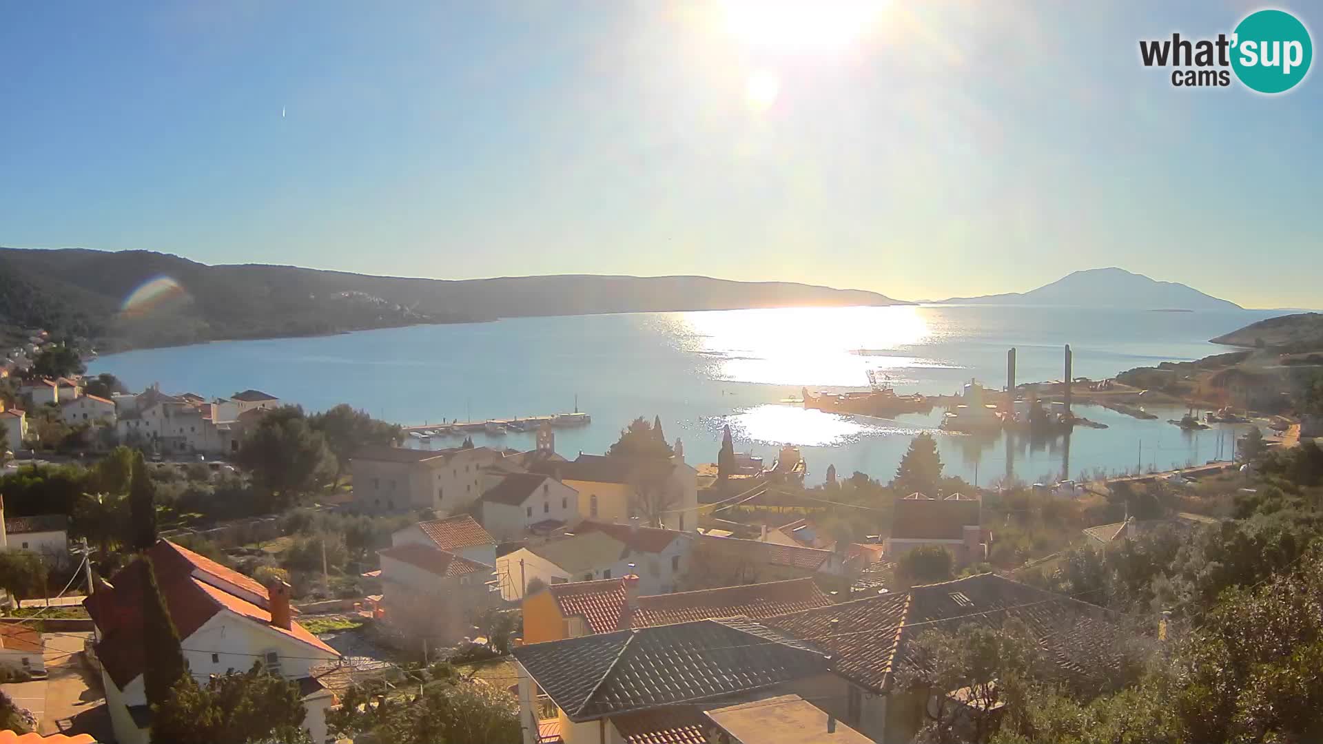 Spletna kamera v živo Martinšćica – otok Cres – Hrvaška