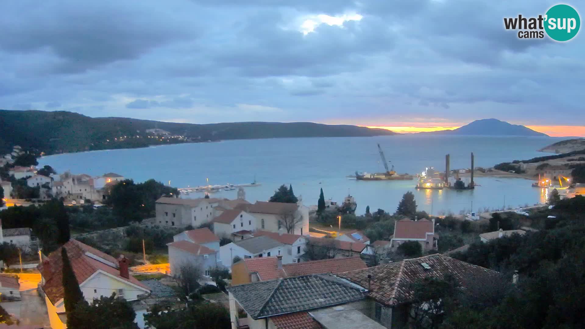 Spletna kamera v živo Martinšćica – otok Cres – Hrvaška