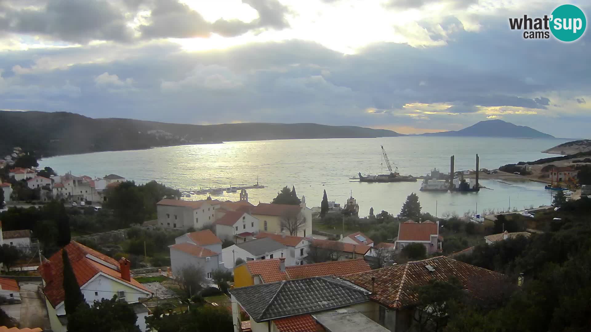 Spletna kamera v živo Martinšćica – otok Cres – Hrvaška