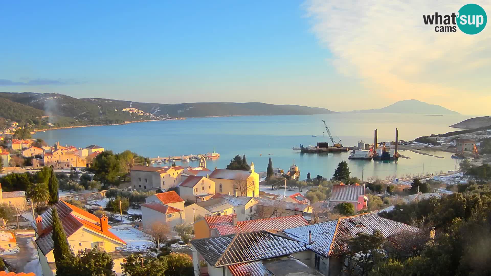 Spletna kamera v živo Martinšćica – otok Cres – Hrvaška