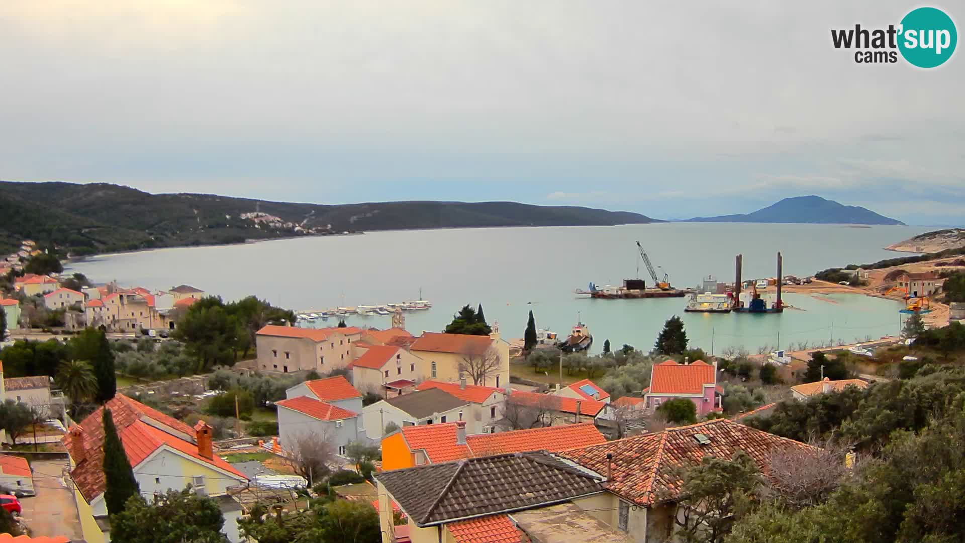 Spletna kamera v živo Martinšćica – otok Cres – Hrvaška