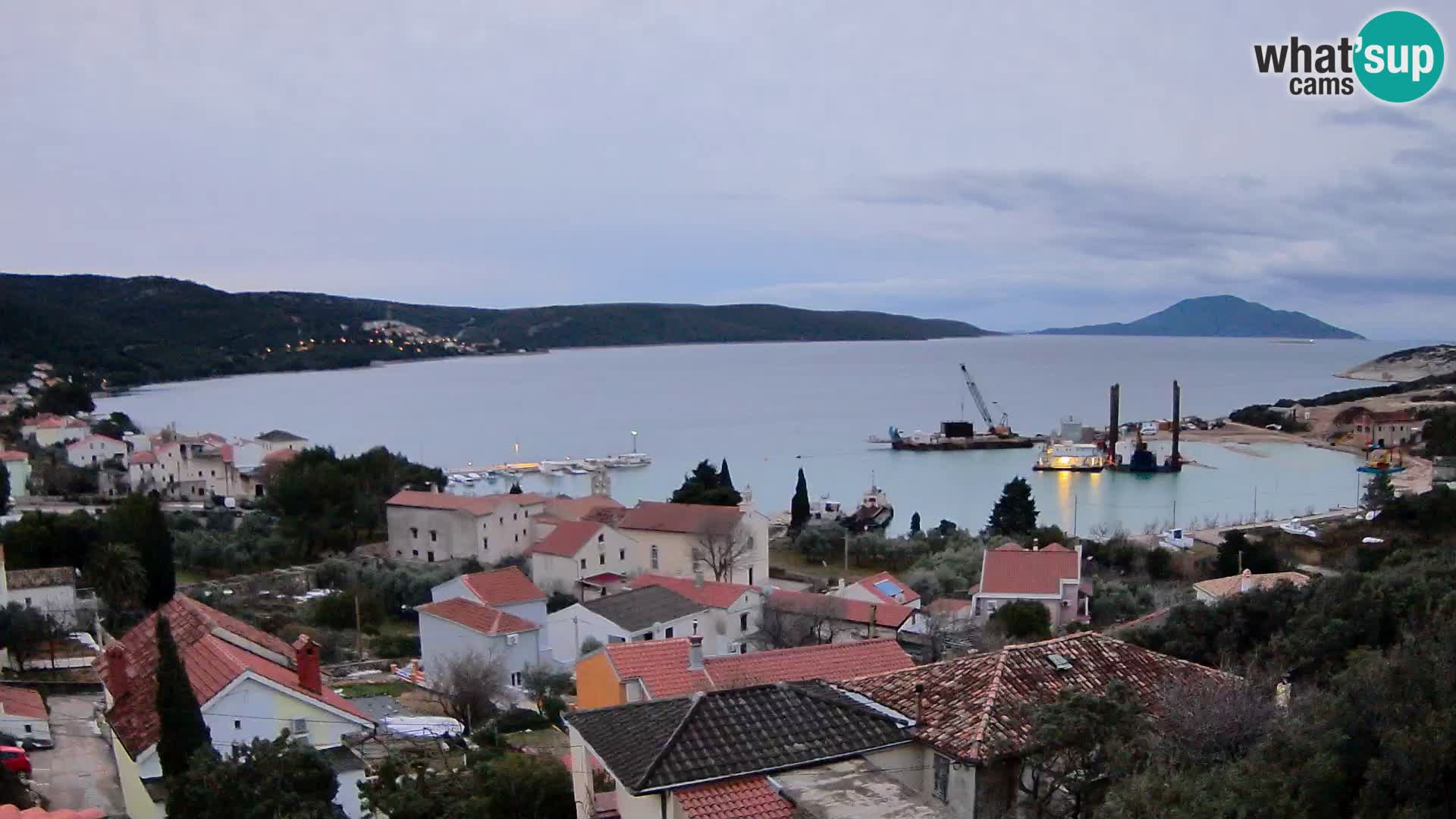 Spletna kamera v živo Martinšćica – otok Cres – Hrvaška