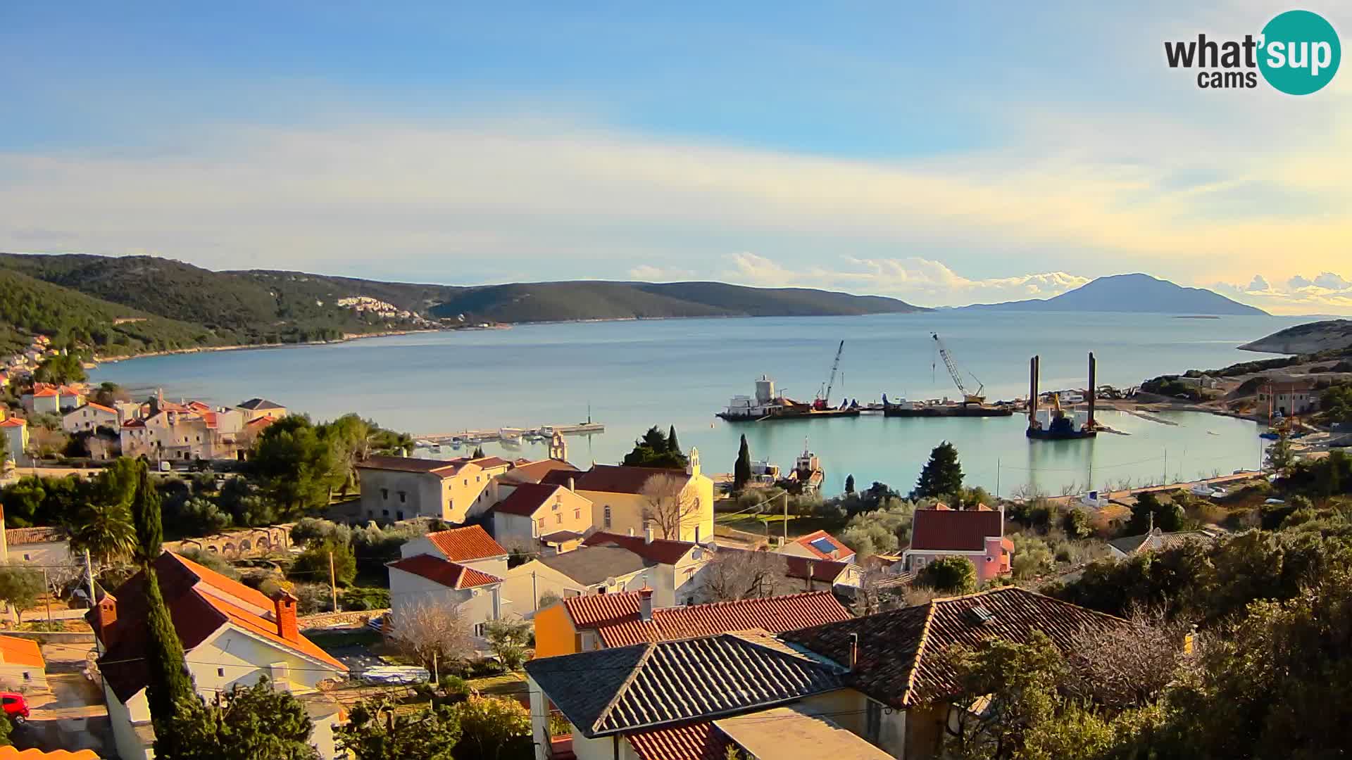 Live webcam Martinšćica – île de Cres – Croatie