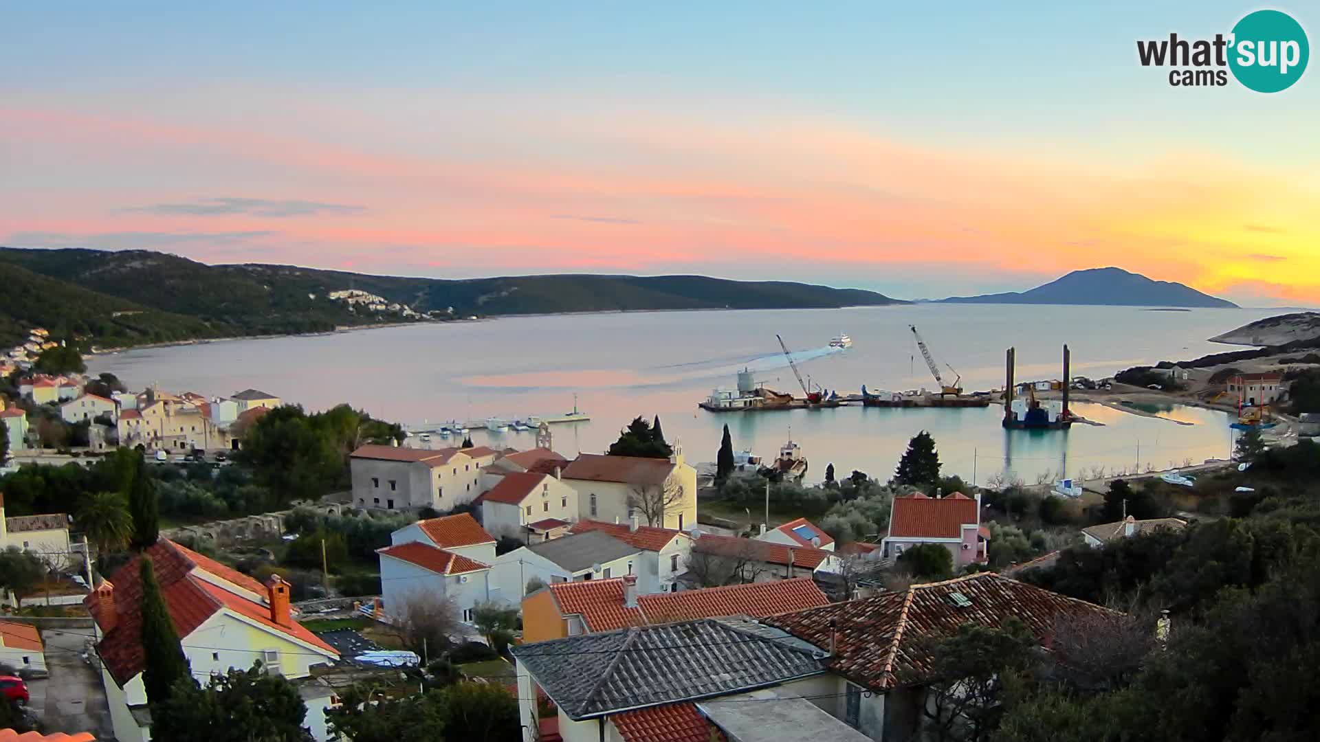 Spletna kamera v živo Martinšćica – otok Cres – Hrvaška