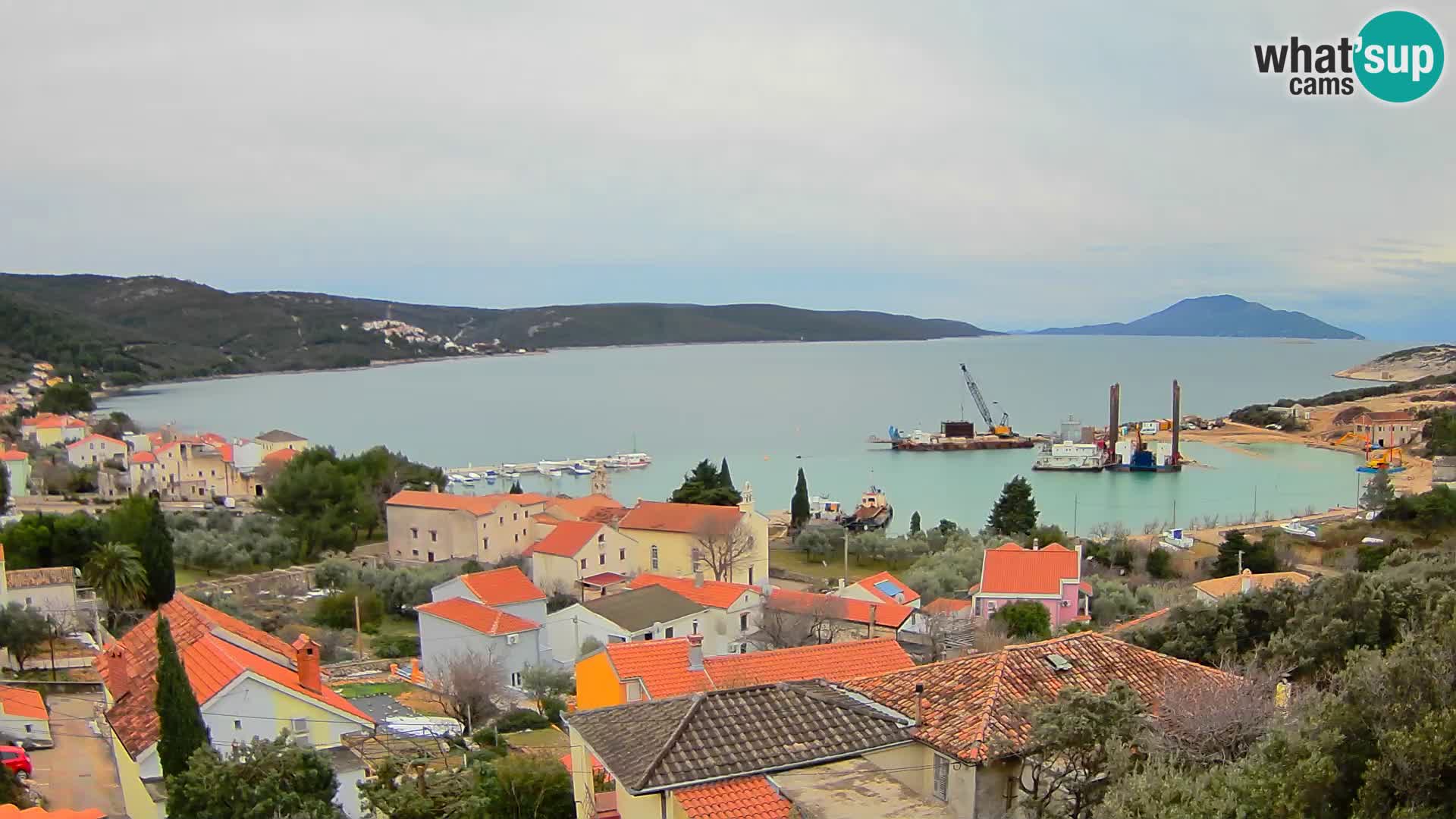 Live webcam Martinšćica – île de Cres – Croatie