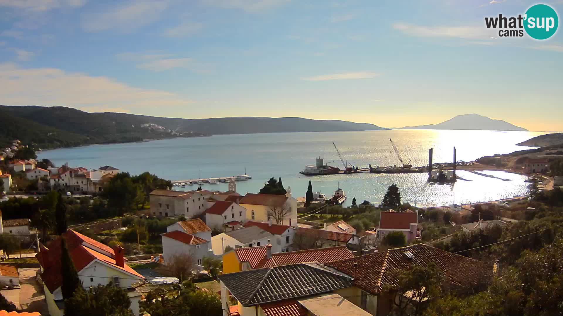 Spletna kamera v živo Martinšćica – otok Cres – Hrvaška