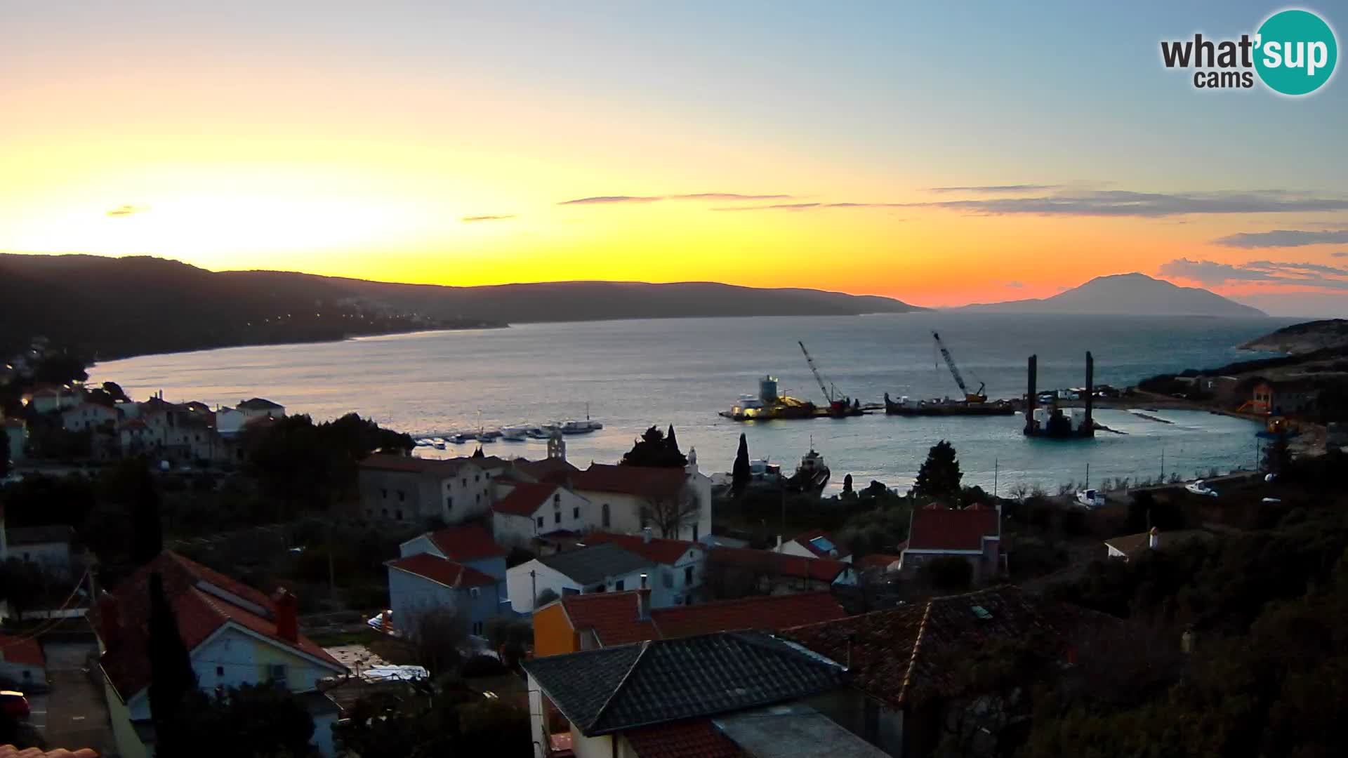 Spletna kamera v živo Martinšćica – otok Cres – Hrvaška