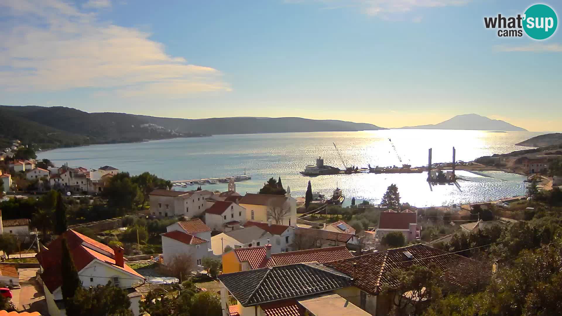 Spletna kamera v živo Martinšćica – otok Cres – Hrvaška