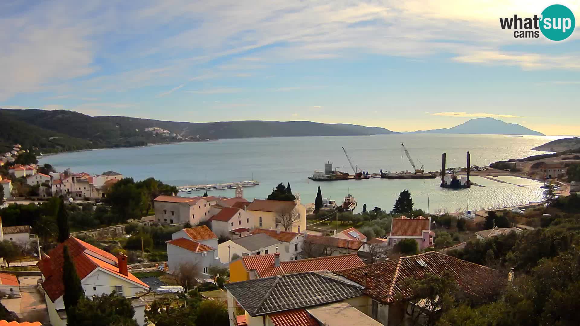 Spletna kamera v živo Martinšćica – otok Cres – Hrvaška