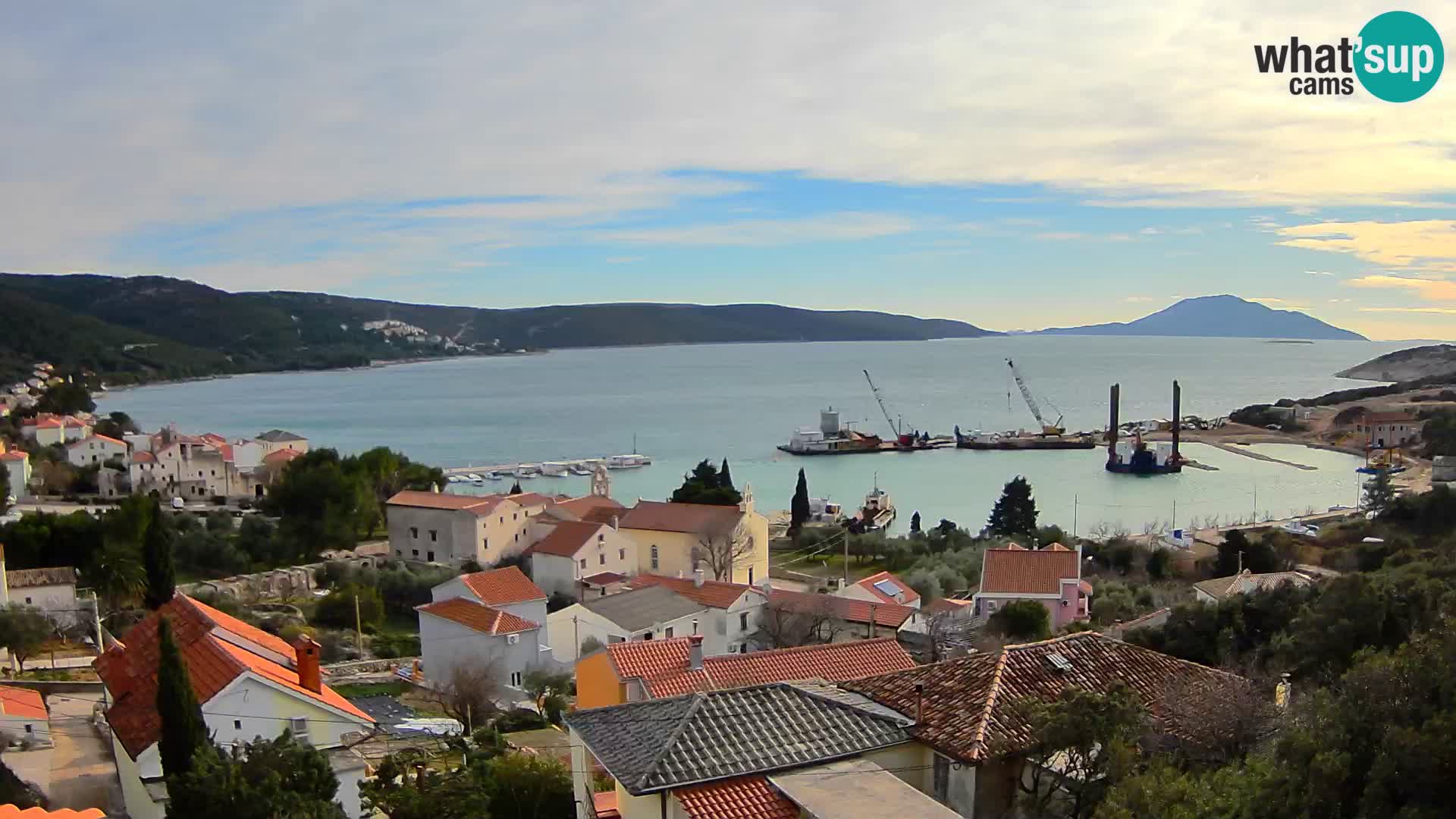 Spletna kamera v živo Martinšćica – otok Cres – Hrvaška