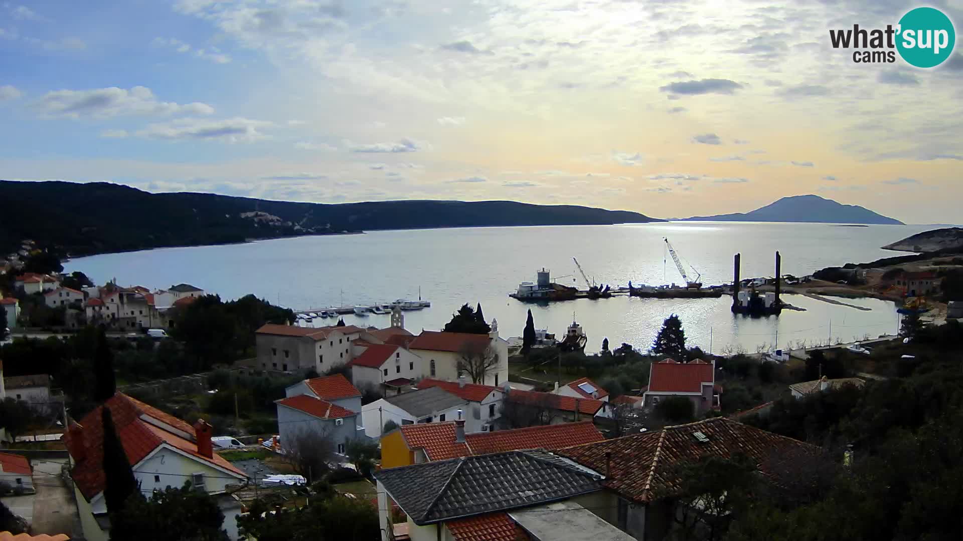 Spletna kamera v živo Martinšćica – otok Cres – Hrvaška