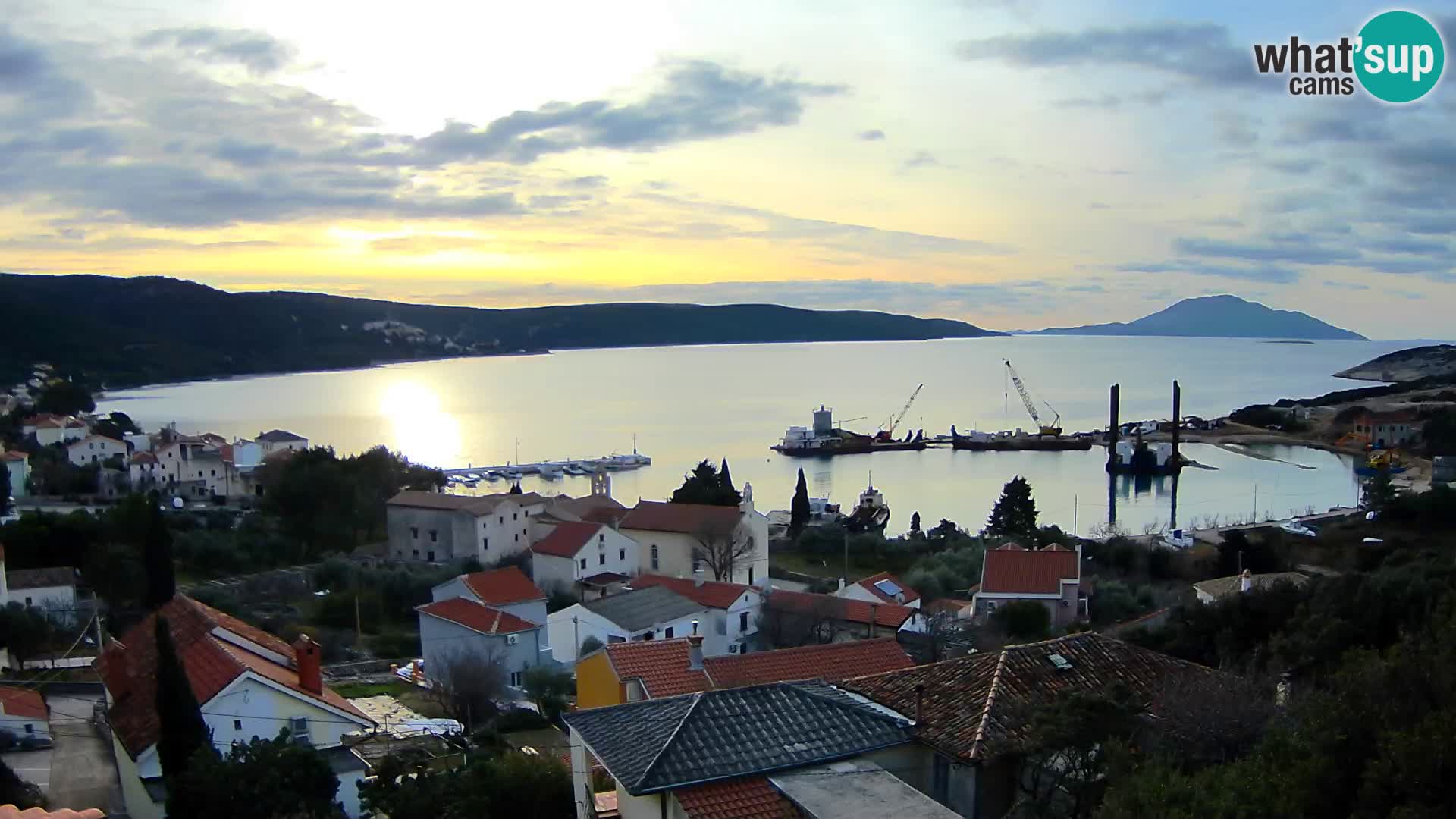 Live webcam Martinšćica – île de Cres – Croatie