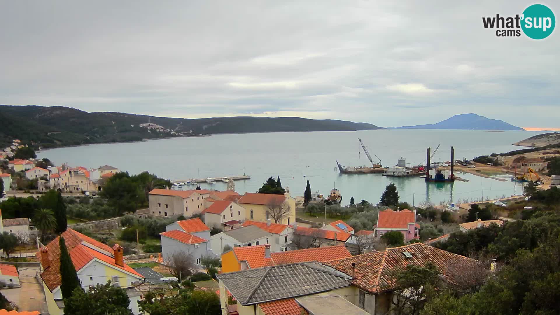 Spletna kamera v živo Martinšćica – otok Cres – Hrvaška