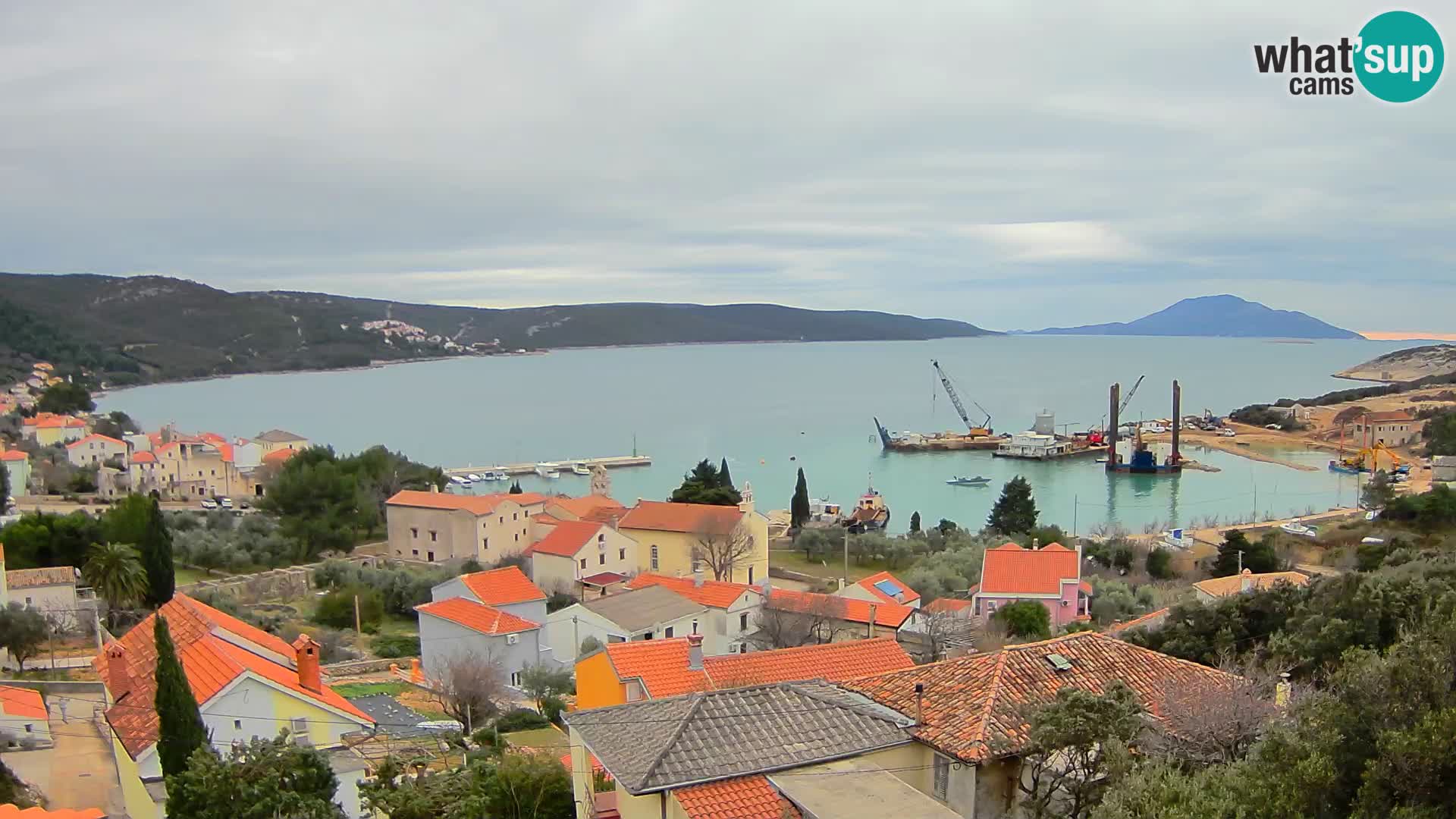 Live webcam Martinšćica – île de Cres – Croatie