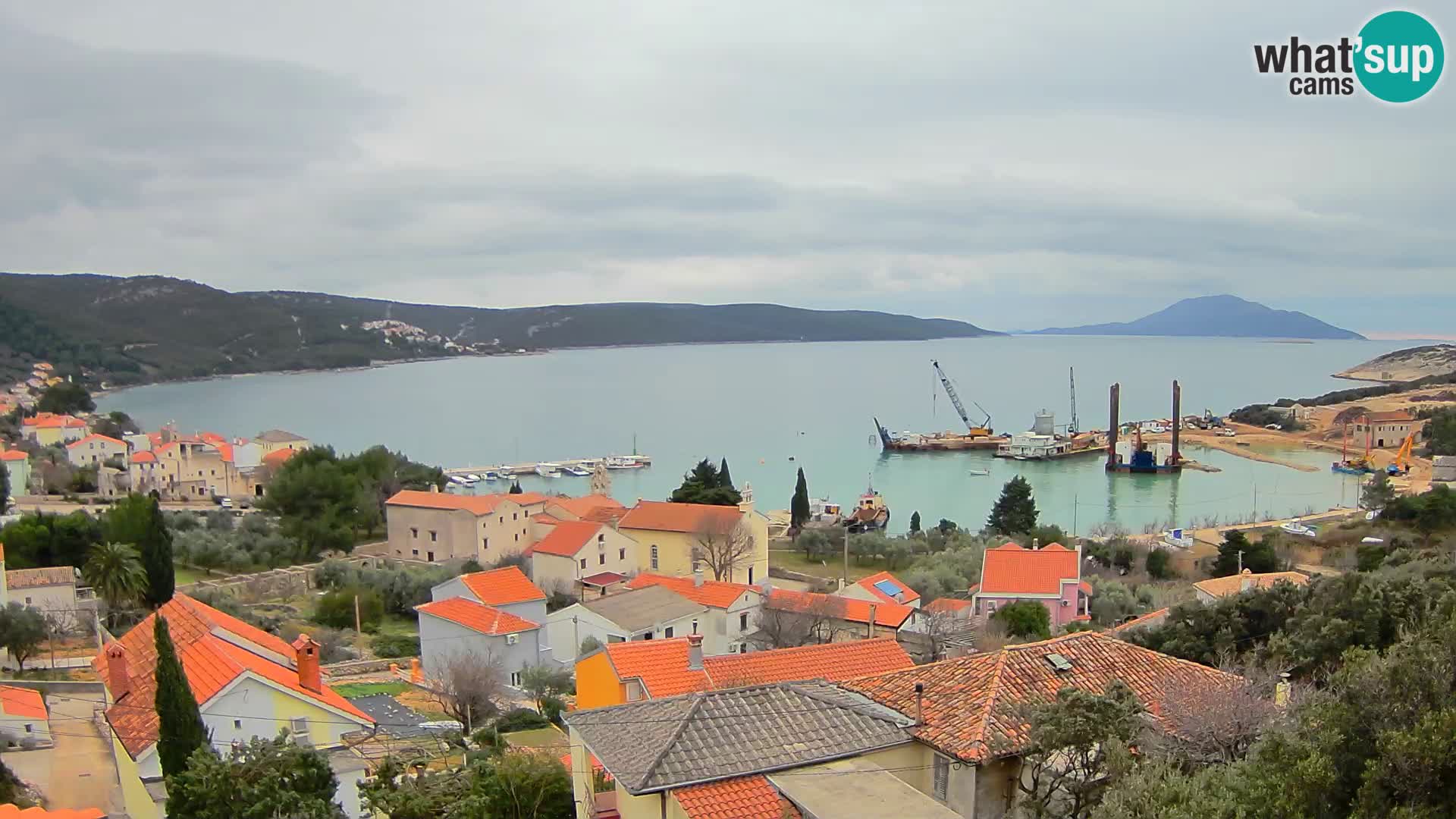 Spletna kamera v živo Martinšćica – otok Cres – Hrvaška