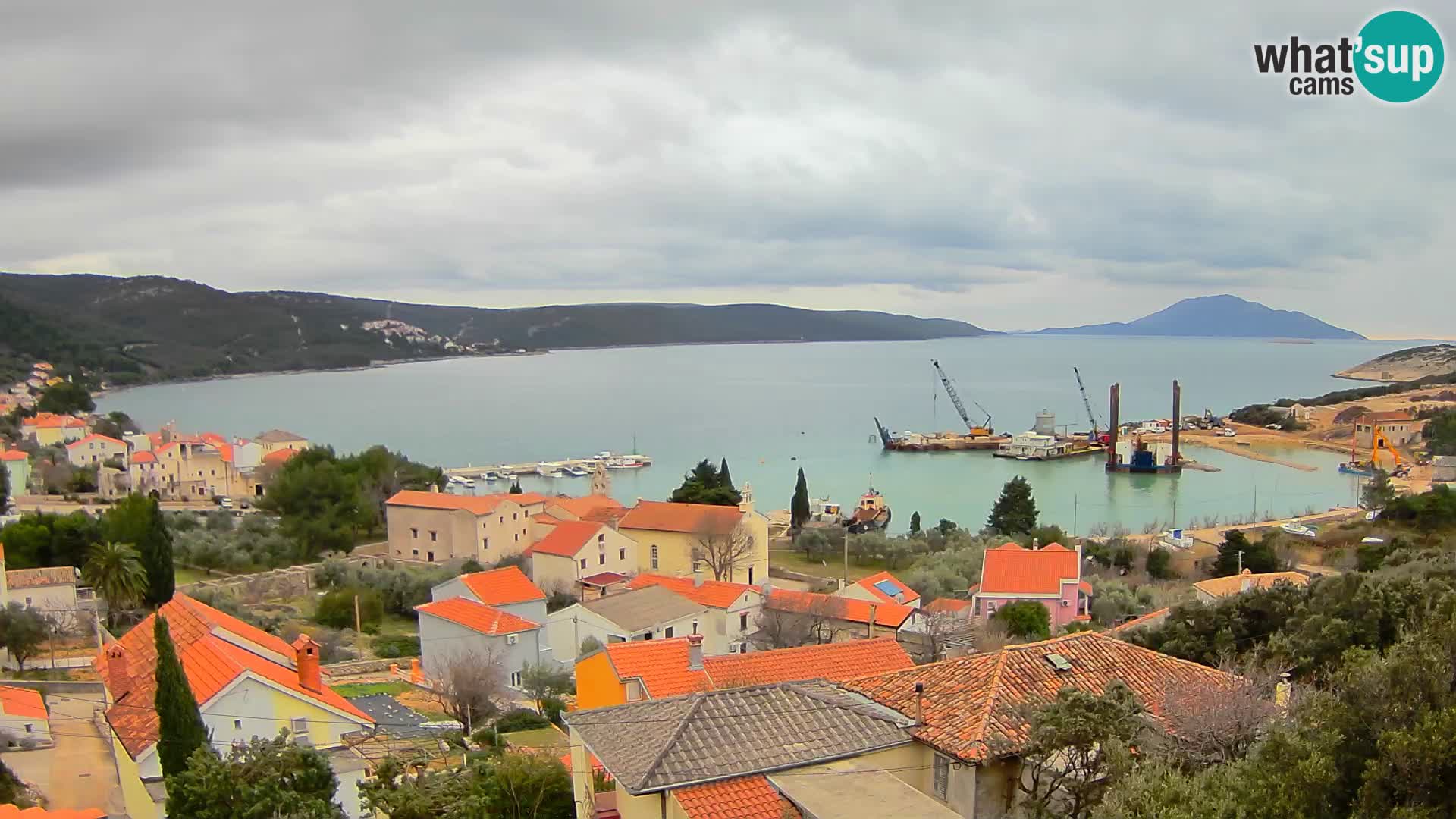 Spletna kamera v živo Martinšćica – otok Cres – Hrvaška