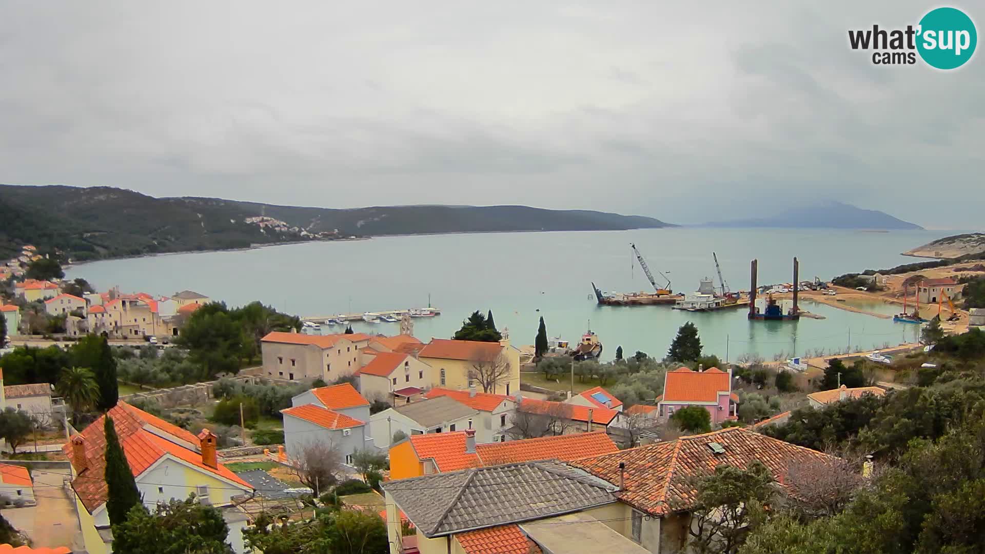 Spletna kamera v živo Martinšćica – otok Cres – Hrvaška