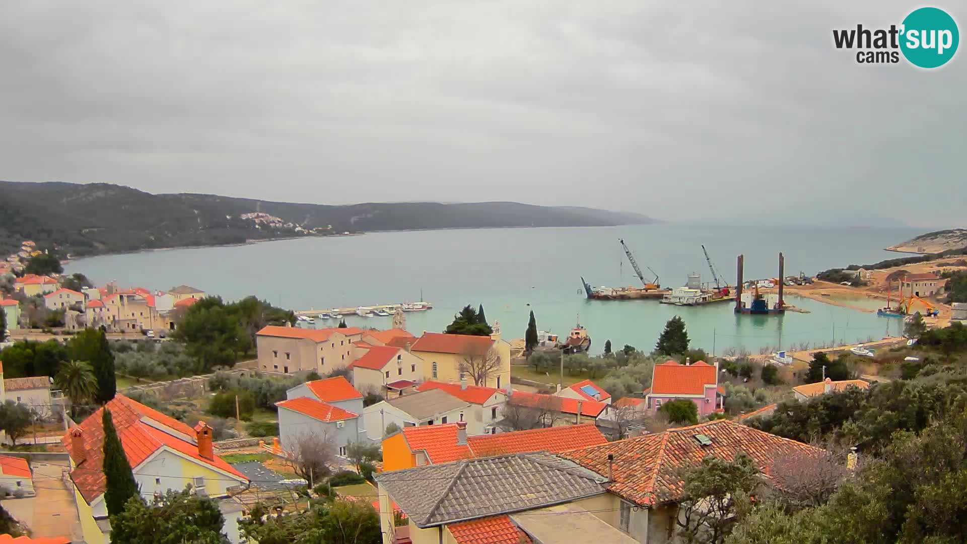 Spletna kamera v živo Martinšćica – otok Cres – Hrvaška