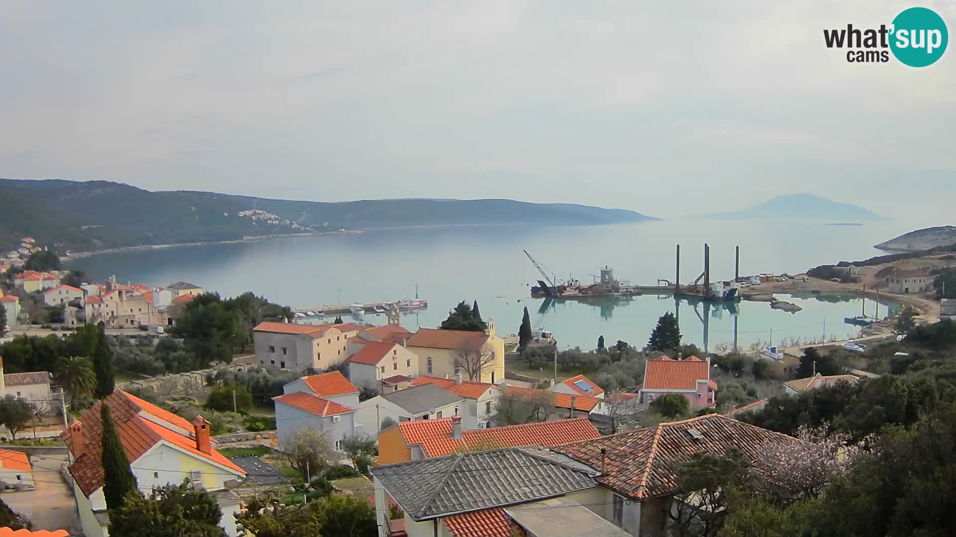 Spletna kamera v živo Martinšćica – otok Cres – Hrvaška