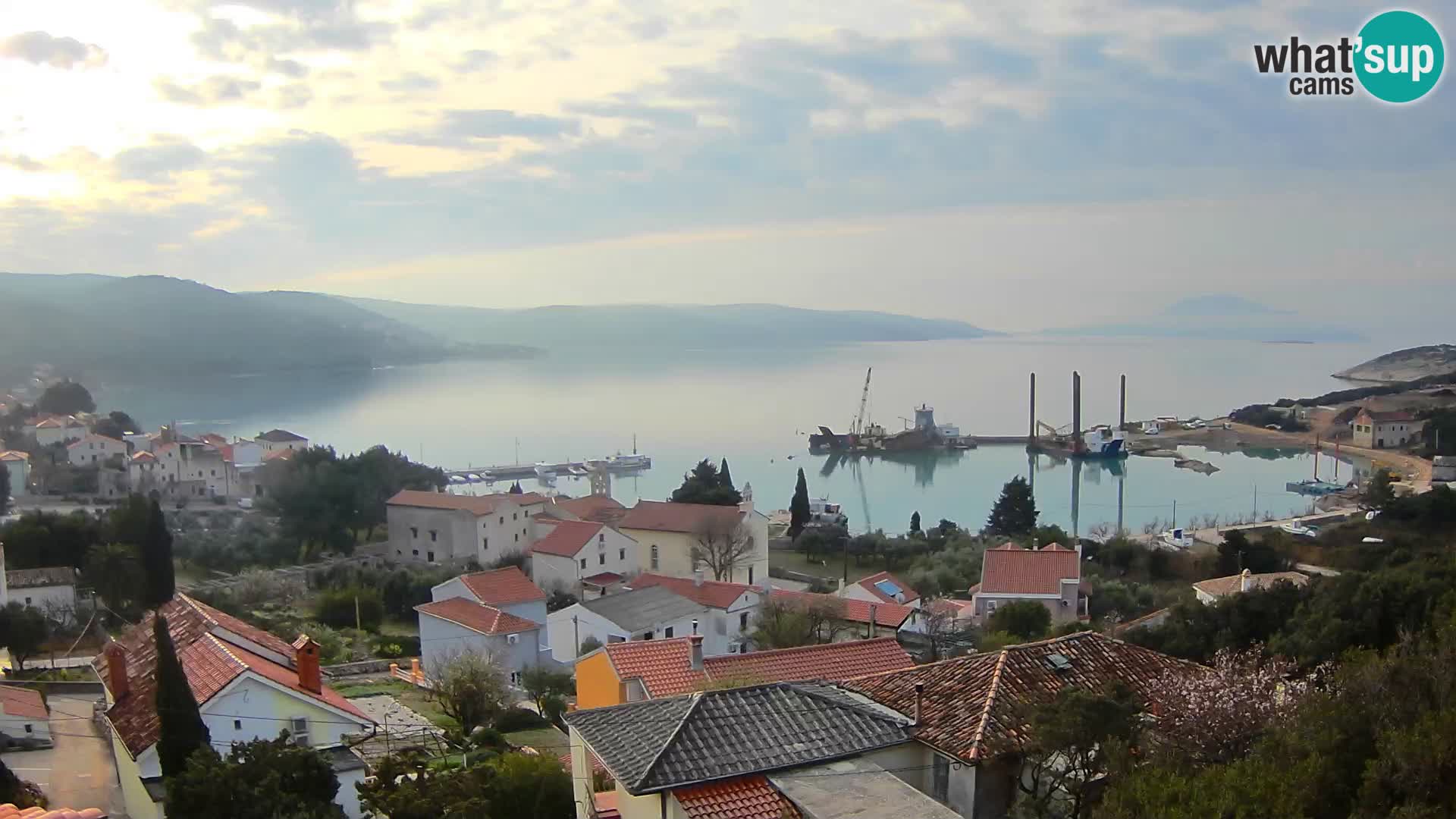 Spletna kamera v živo Martinšćica – otok Cres – Hrvaška