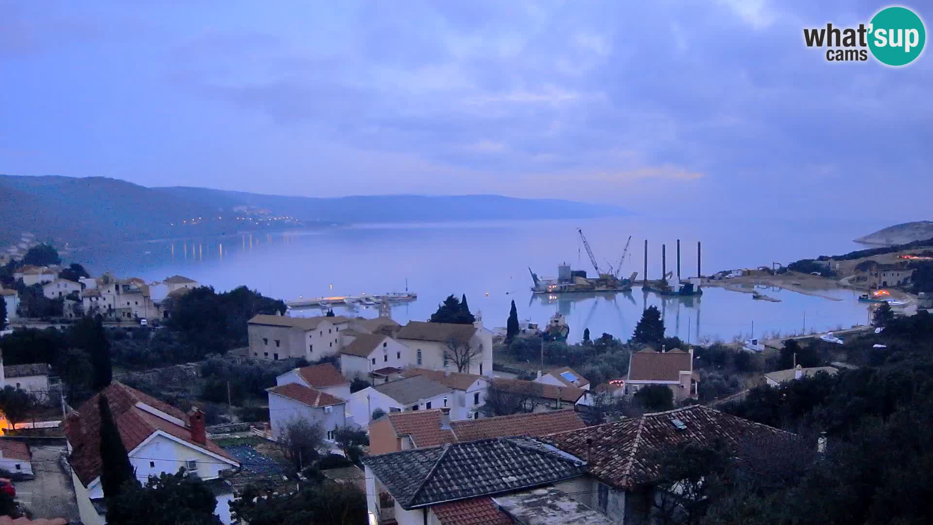 Spletna kamera v živo Martinšćica – otok Cres – Hrvaška