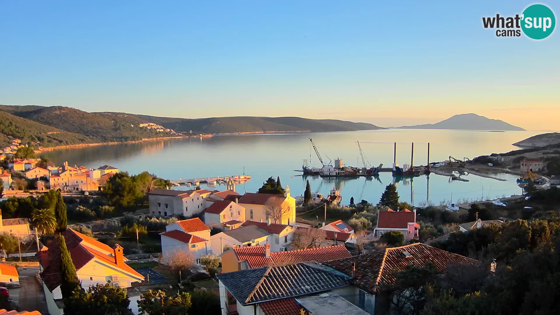 Spletna kamera v živo Martinšćica – otok Cres – Hrvaška