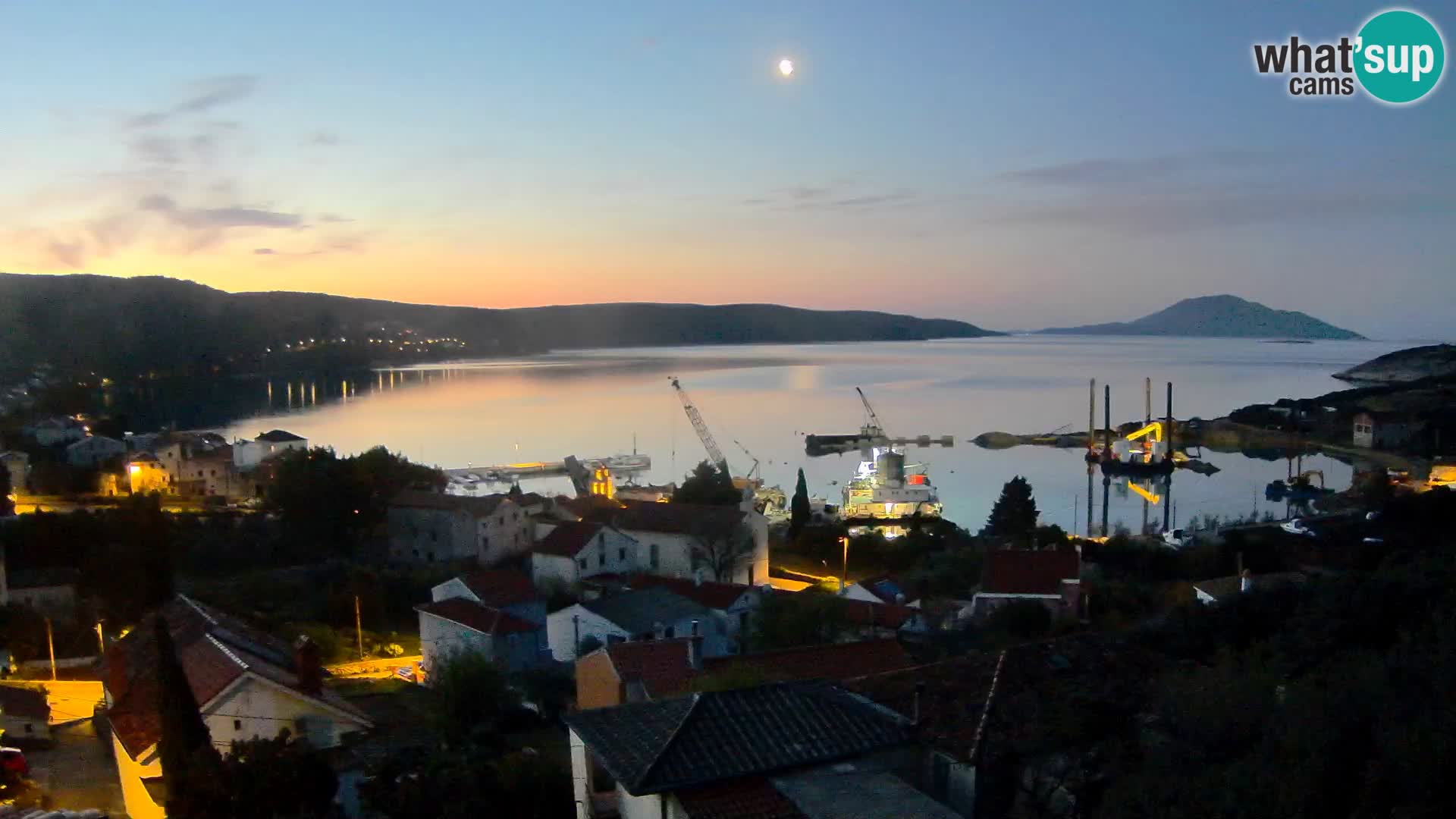 Spletna kamera v živo Martinšćica – otok Cres – Hrvaška