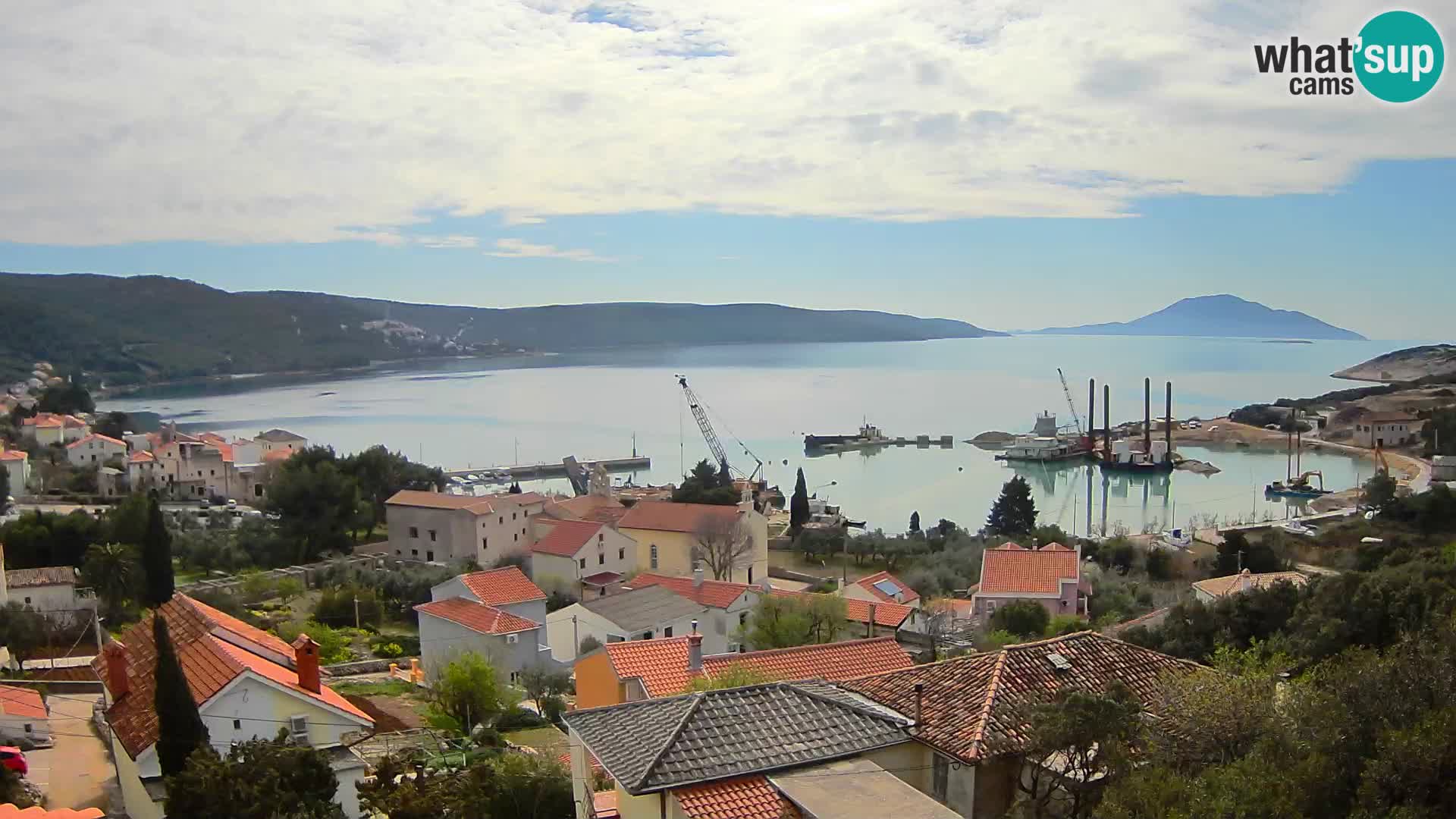 Live webcam Martinšćica – île de Cres – Croatie