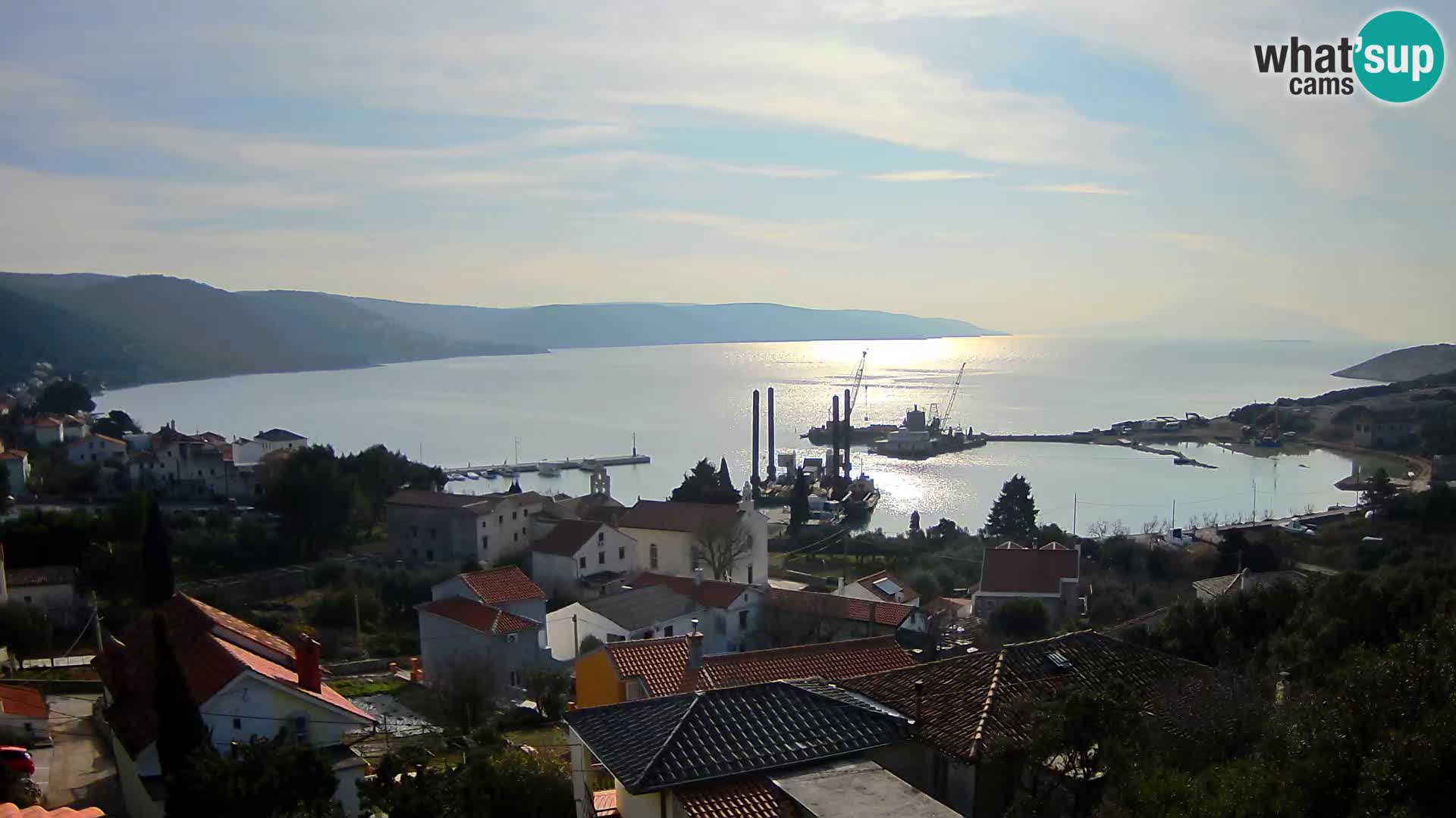 Live webcam Martinšćica – île de Cres – Croatie