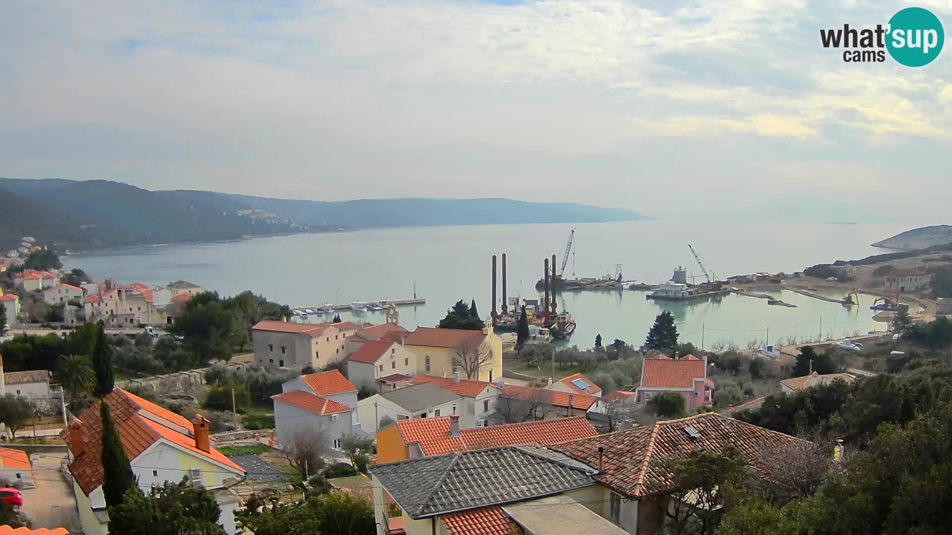 Live webcam Martinšćica – île de Cres – Croatie