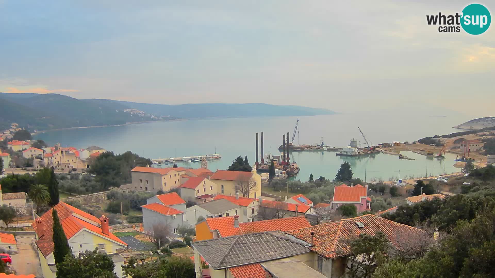 Spletna kamera v živo Martinšćica – otok Cres – Hrvaška