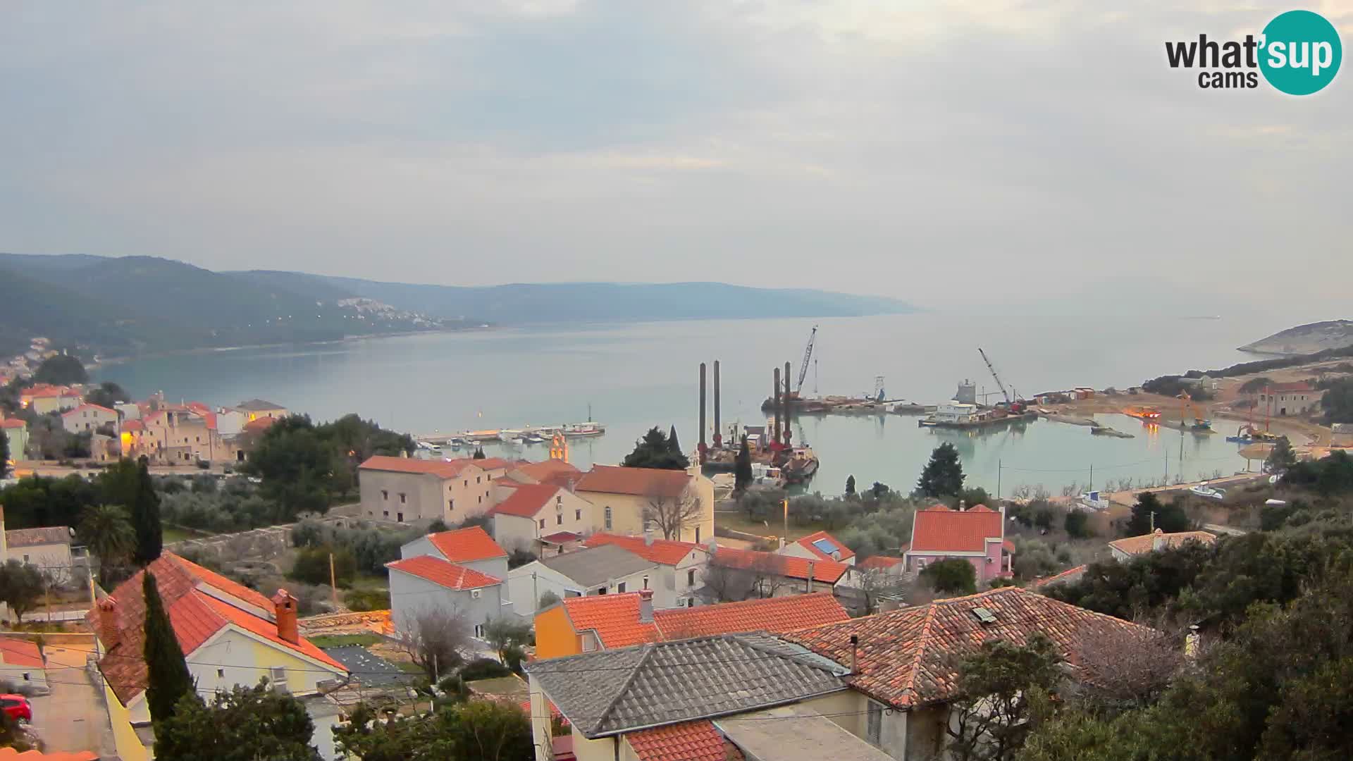 Spletna kamera v živo Martinšćica – otok Cres – Hrvaška