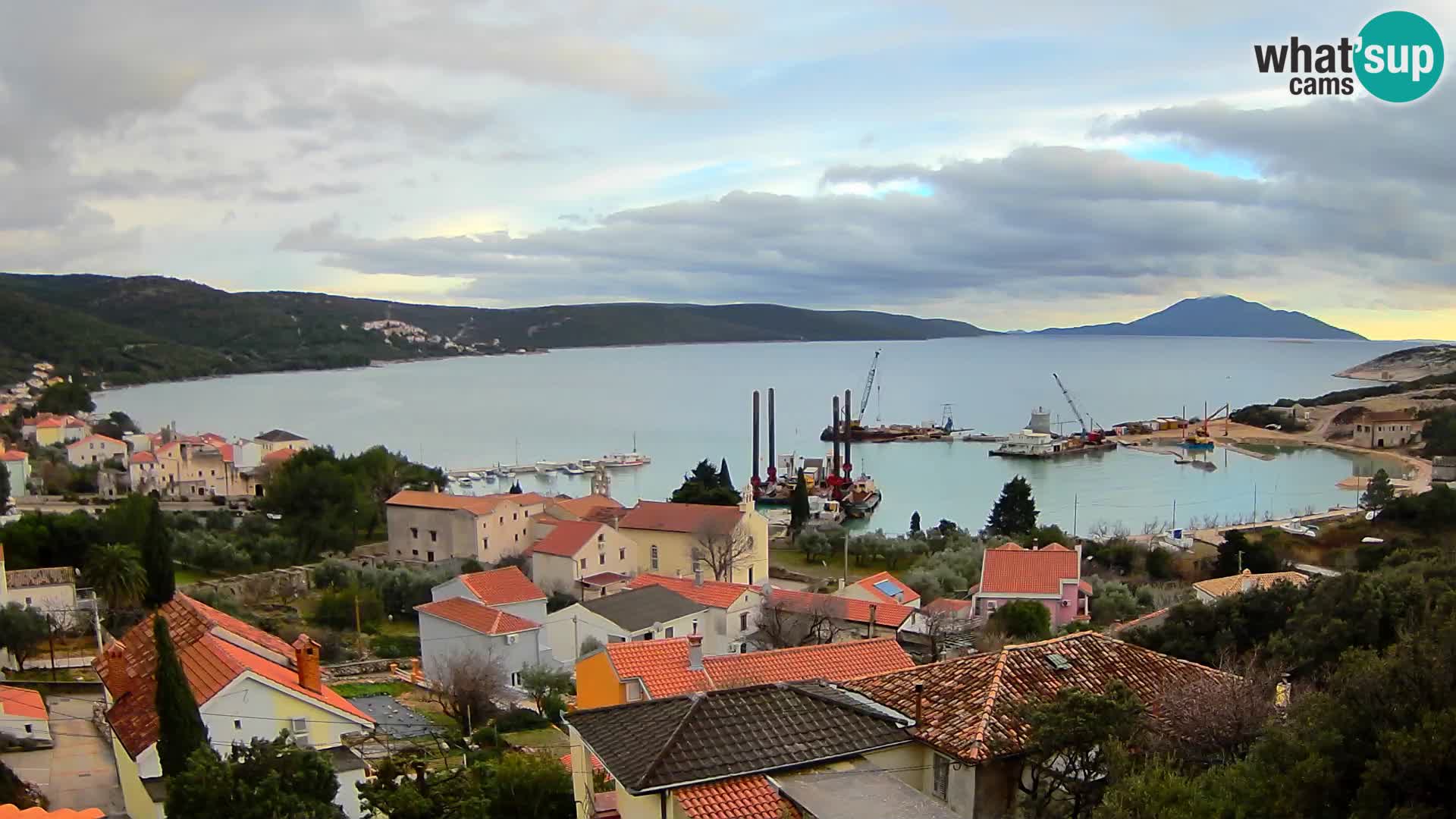 Spletna kamera v živo Martinšćica – otok Cres – Hrvaška