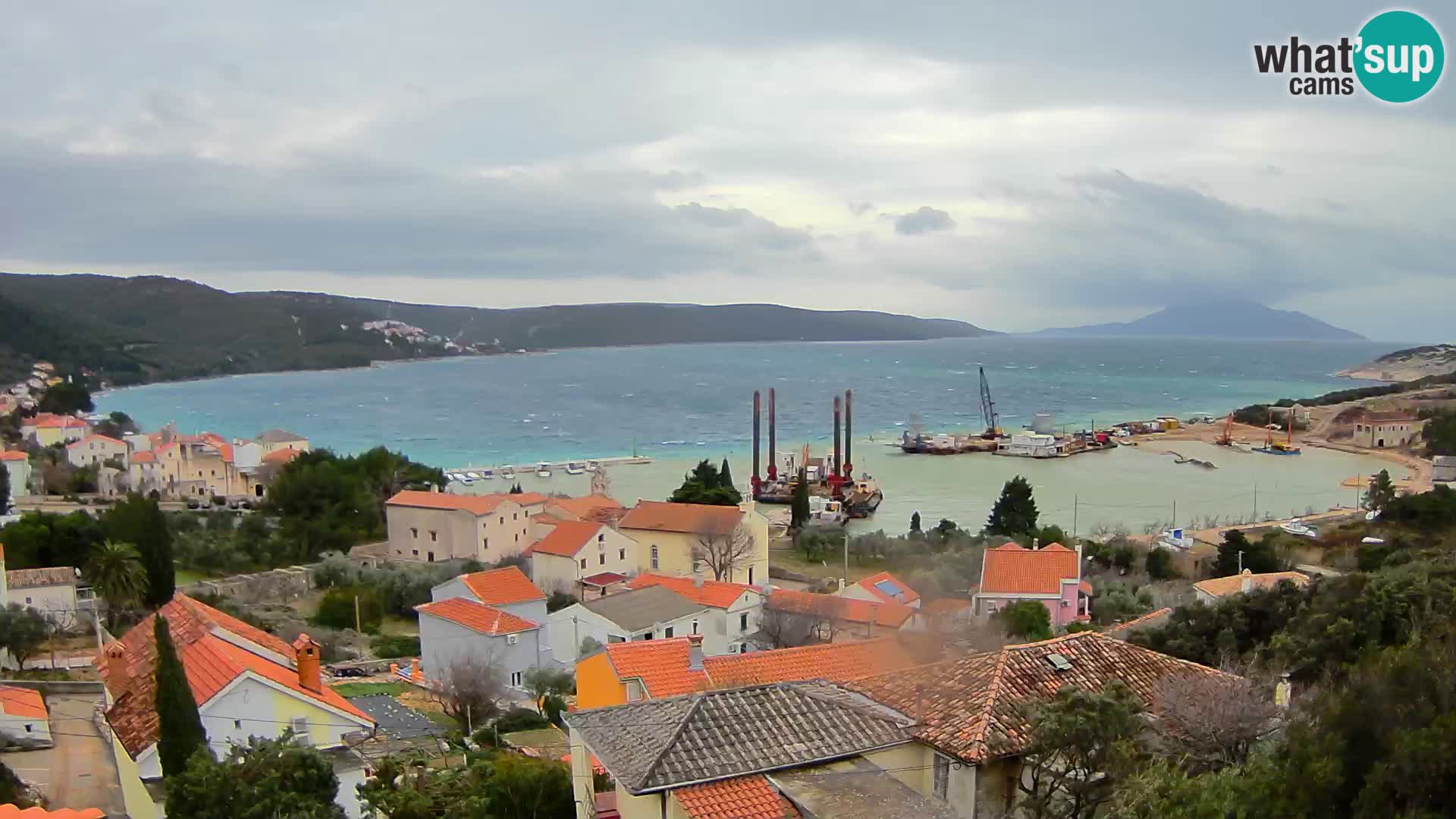 Live webcam Martinšćica – île de Cres – Croatie