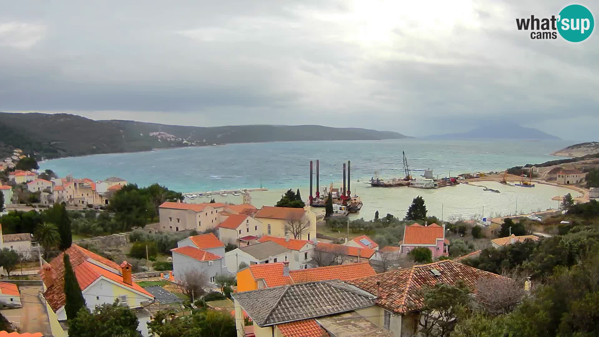 Live webcam Martinšćica – île de Cres – Croatie