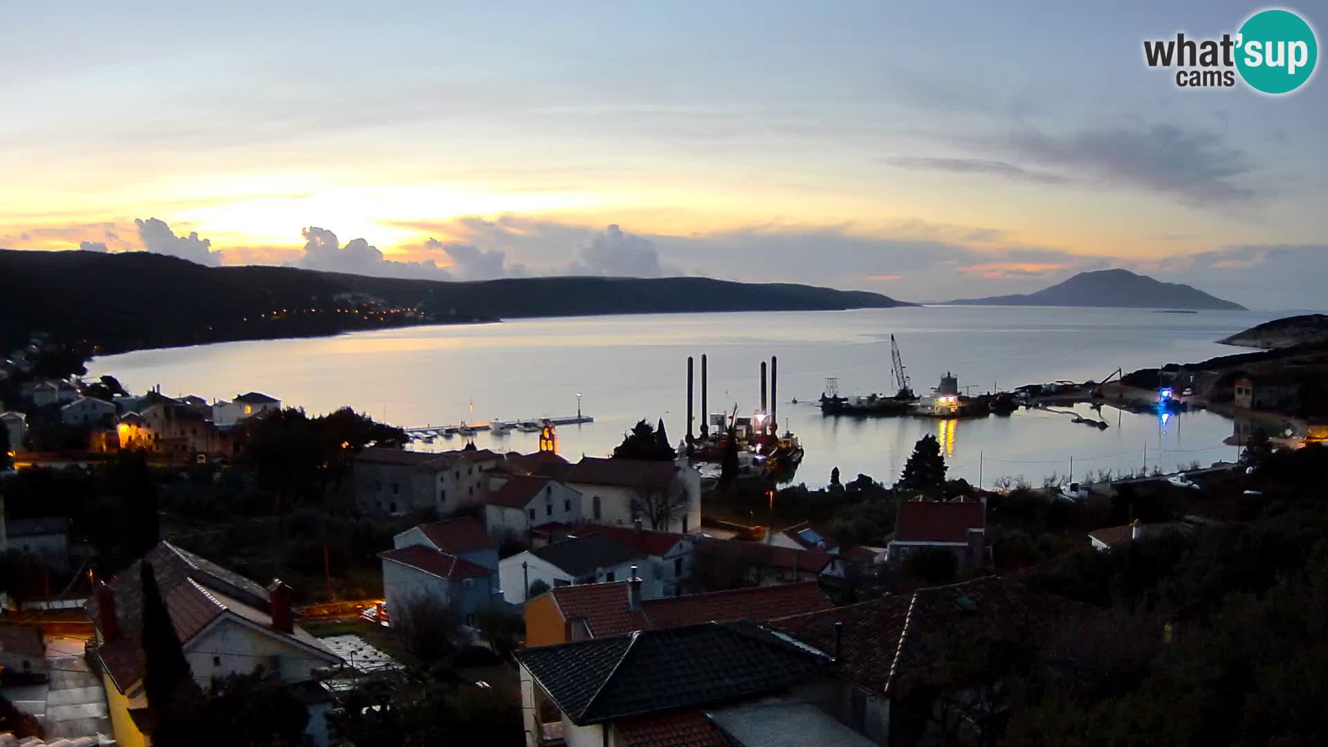 Spletna kamera v živo Martinšćica – otok Cres – Hrvaška