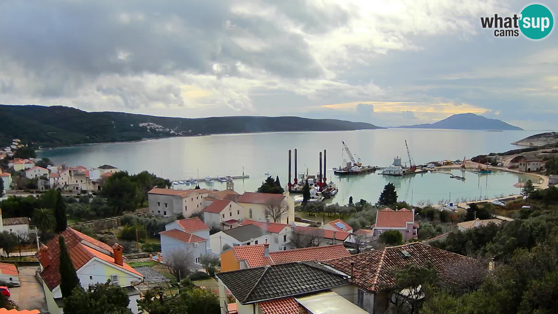 Spletna kamera v živo Martinšćica – otok Cres – Hrvaška