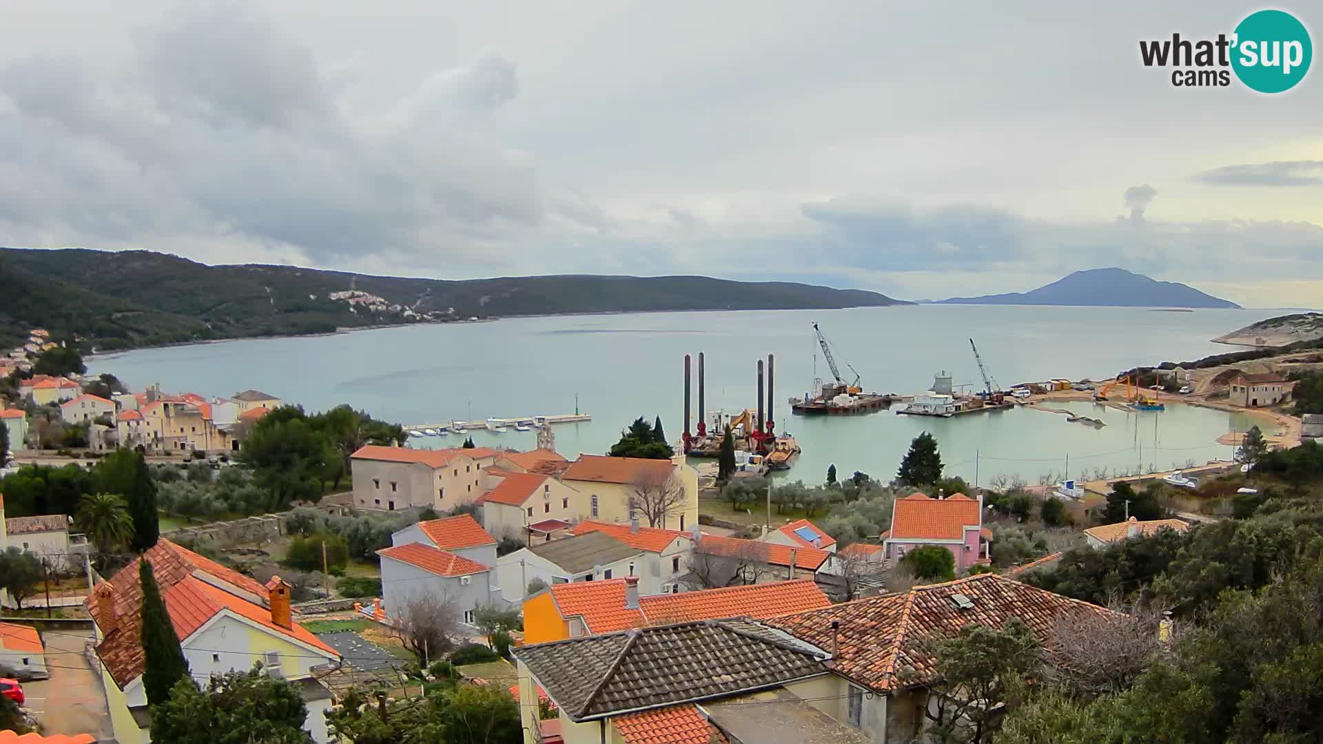 Spletna kamera v živo Martinšćica – otok Cres – Hrvaška