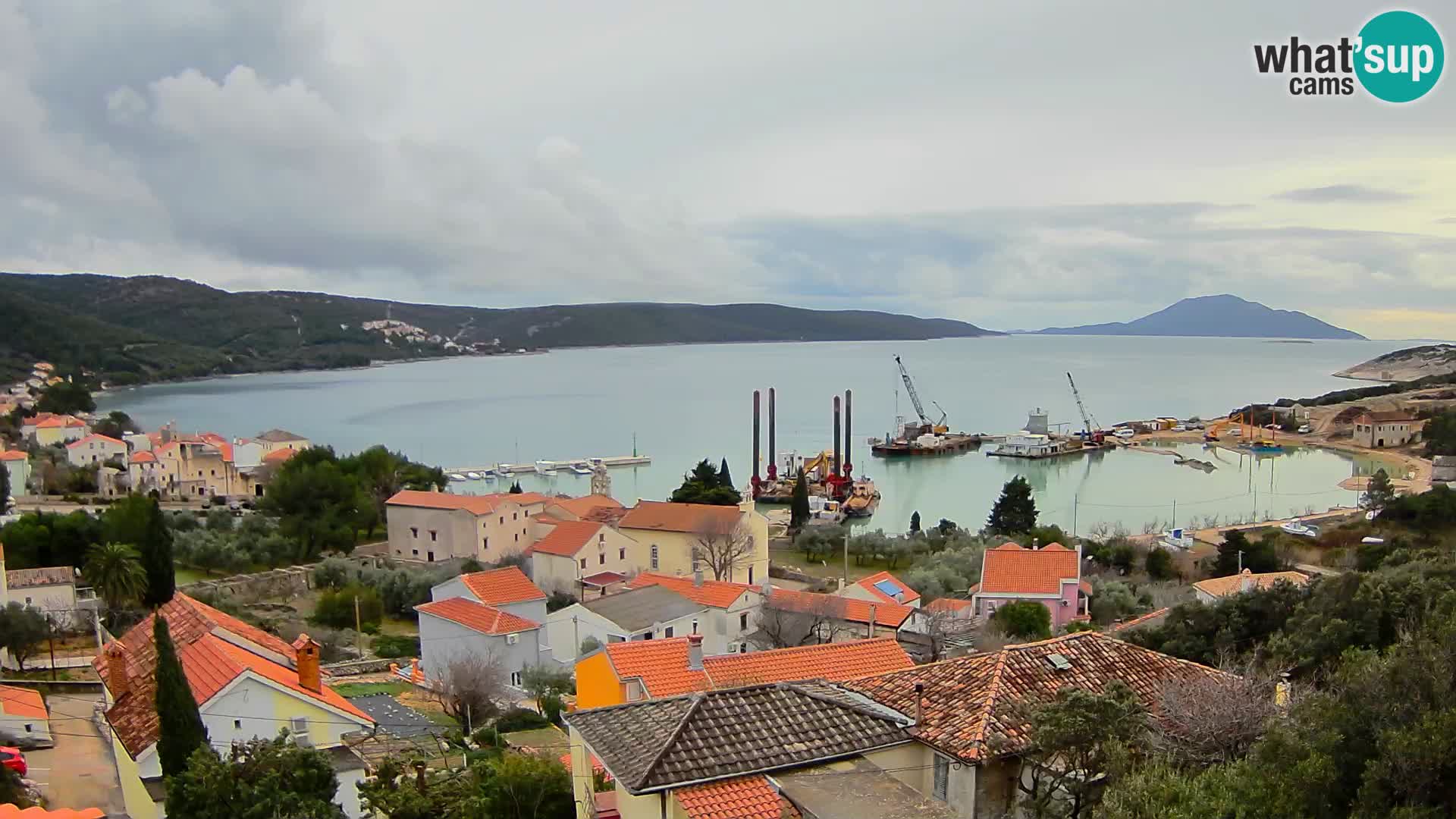 Live webcam Martinšćica – île de Cres – Croatie
