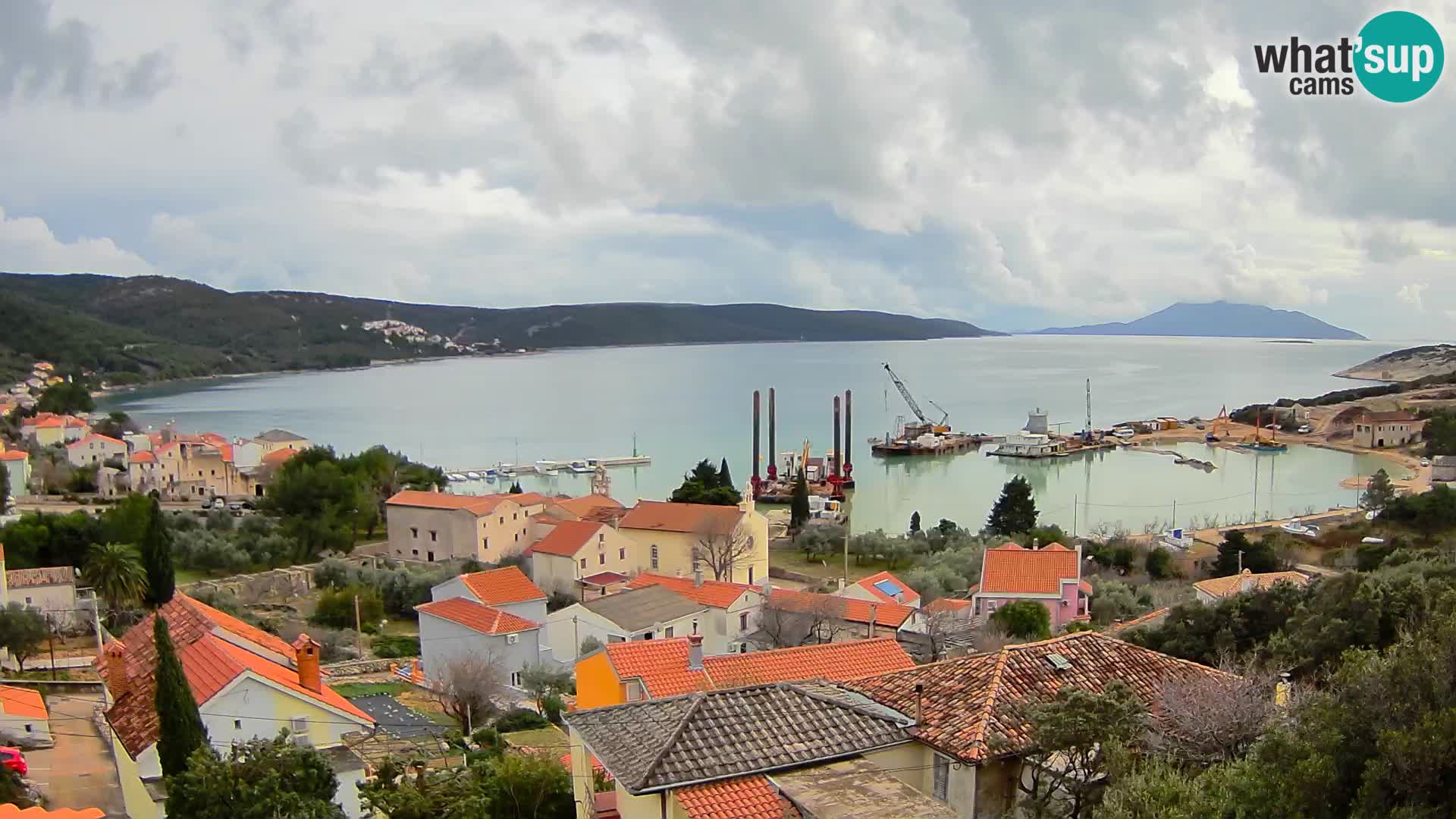 Spletna kamera v živo Martinšćica – otok Cres – Hrvaška