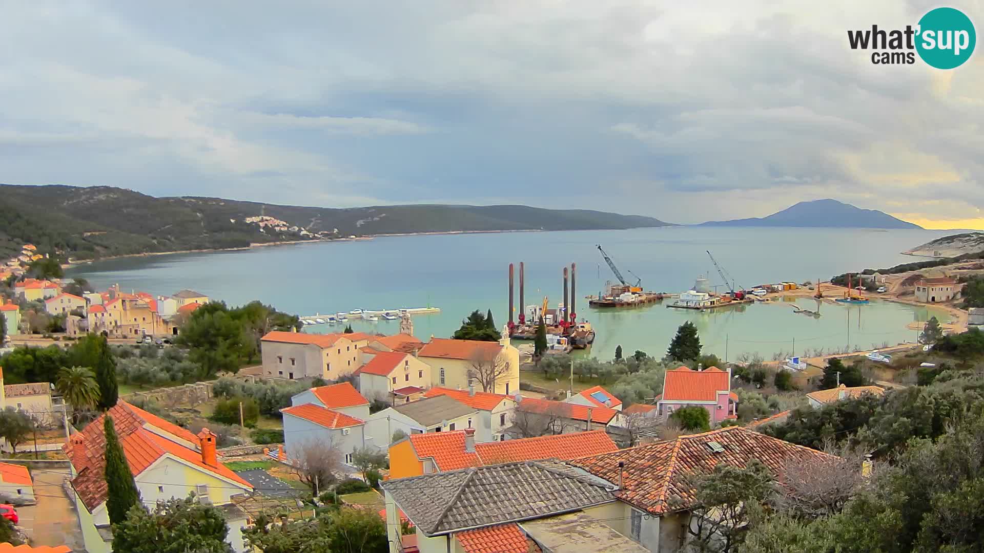 Spletna kamera v živo Martinšćica – otok Cres – Hrvaška