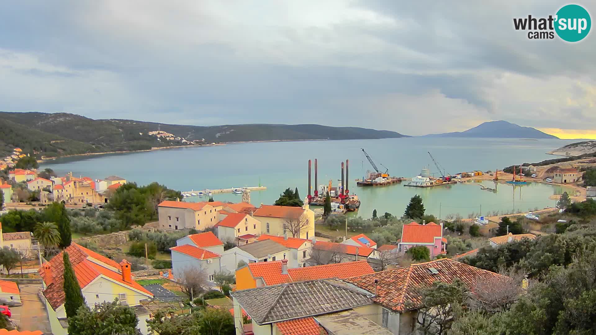 Live webcam Martinšćica – île de Cres – Croatie