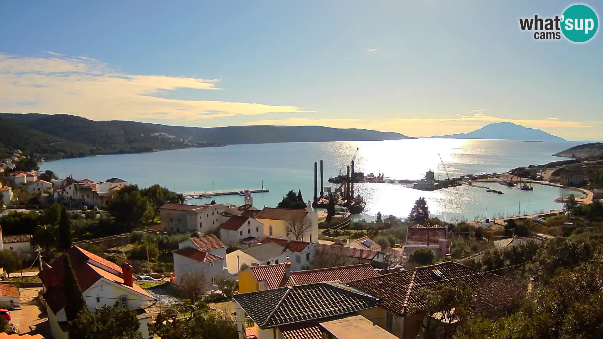 Spletna kamera v živo Martinšćica – otok Cres – Hrvaška