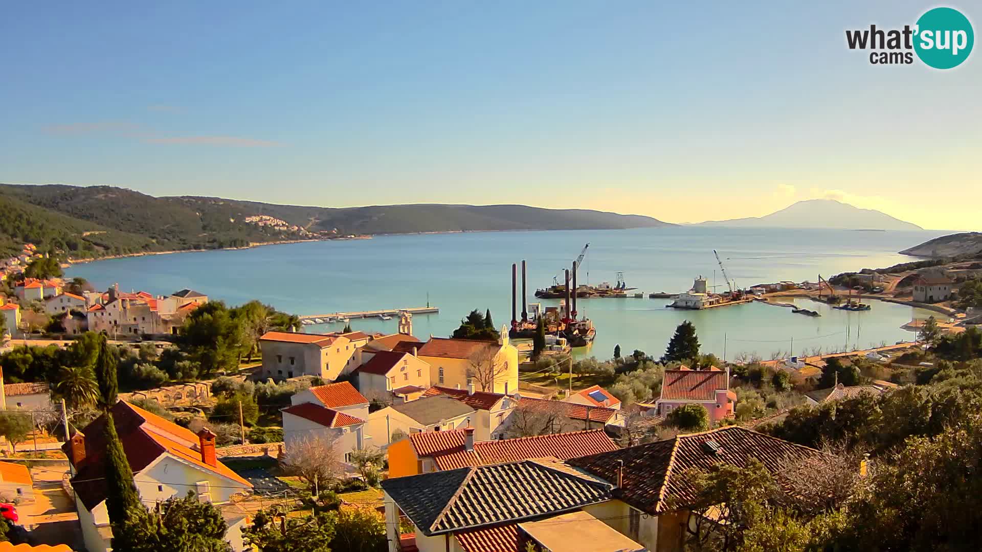 Spletna kamera v živo Martinšćica – otok Cres – Hrvaška