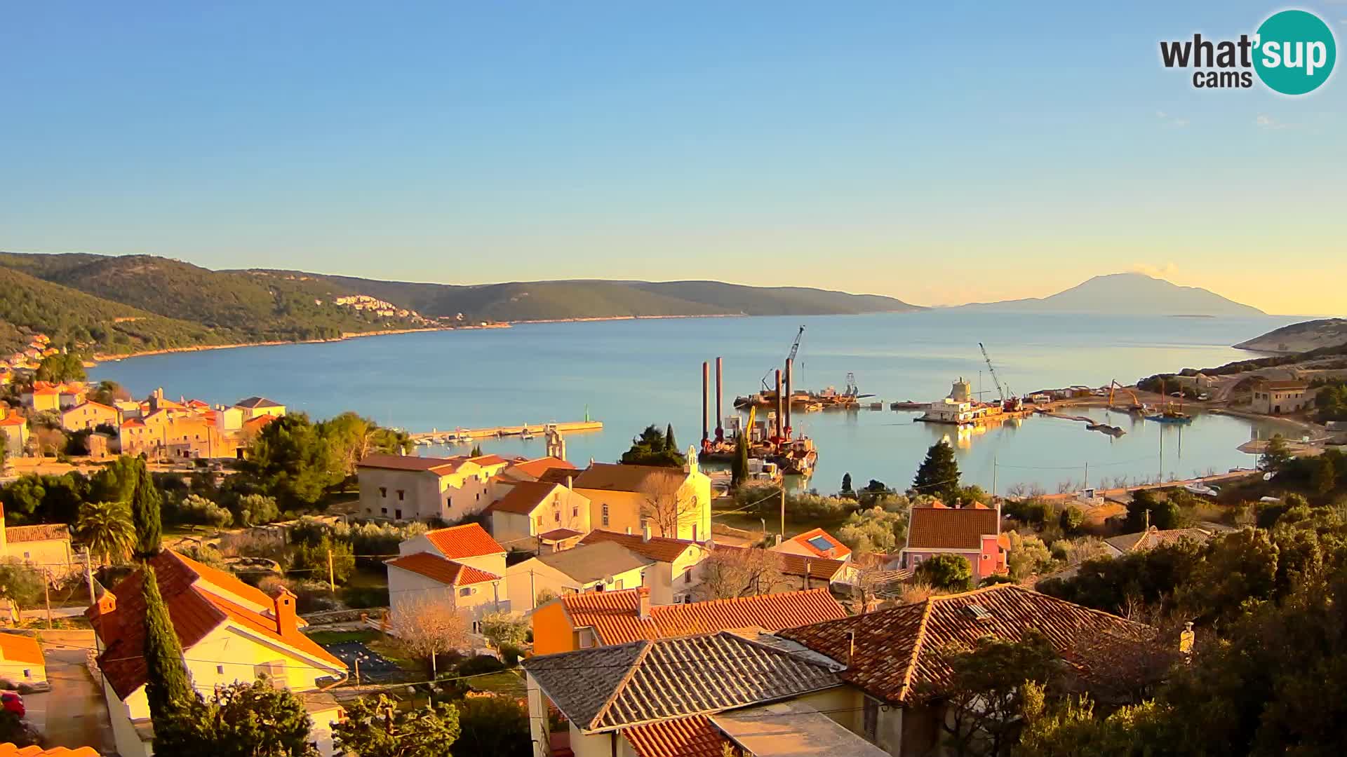 Spletna kamera v živo Martinšćica – otok Cres – Hrvaška